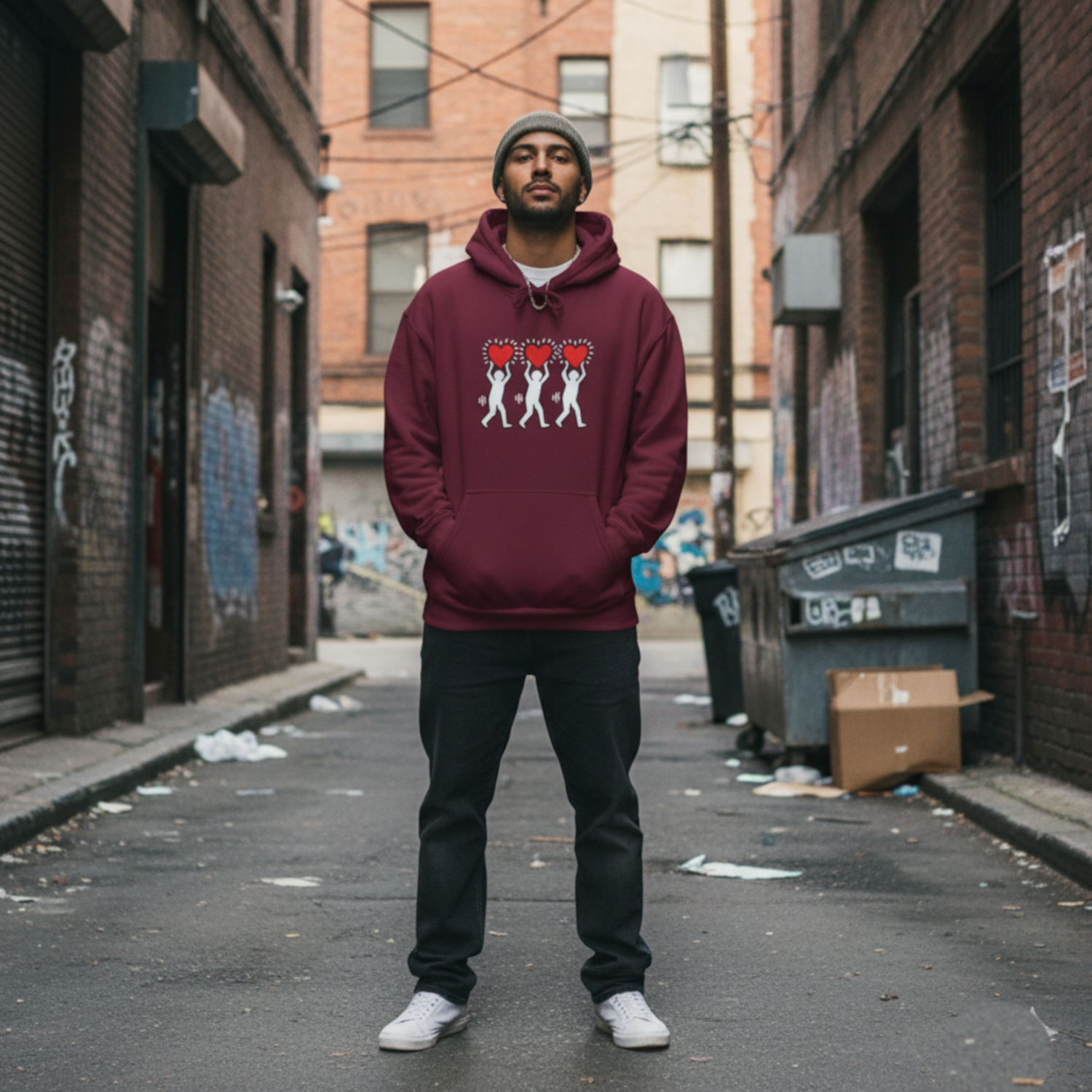 Chain of Hearts Hoodie