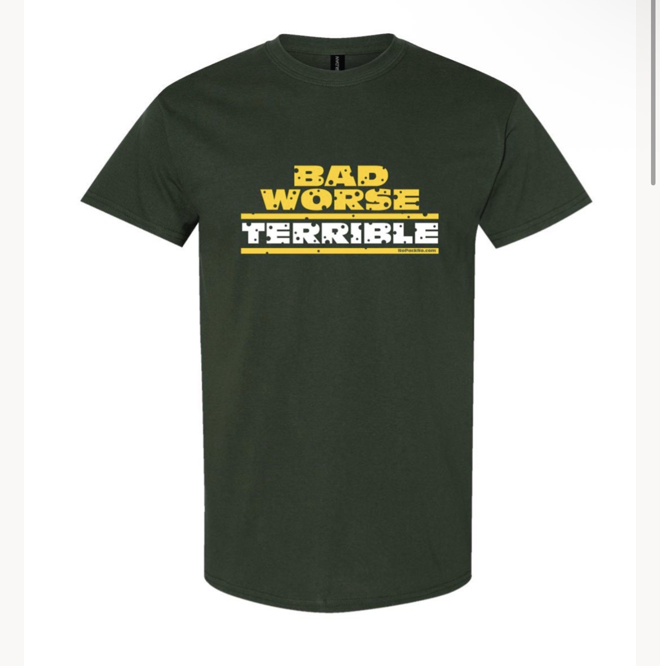Bad Worse Terrible