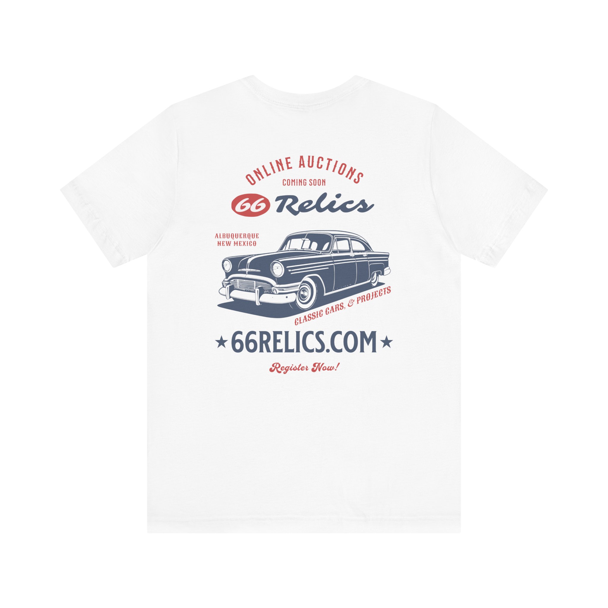 66 Relics Classic Car Auctions Tee