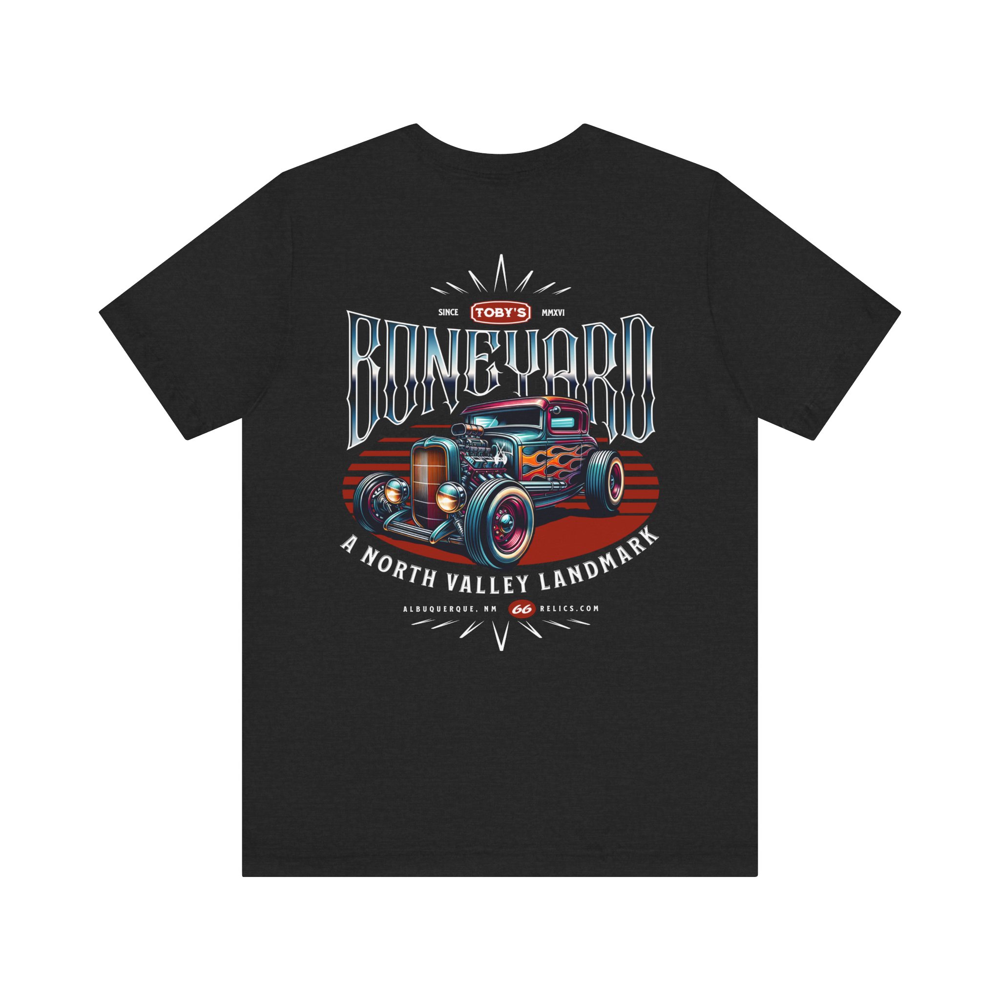 "Toby’s Boneyard" Midnight Tee