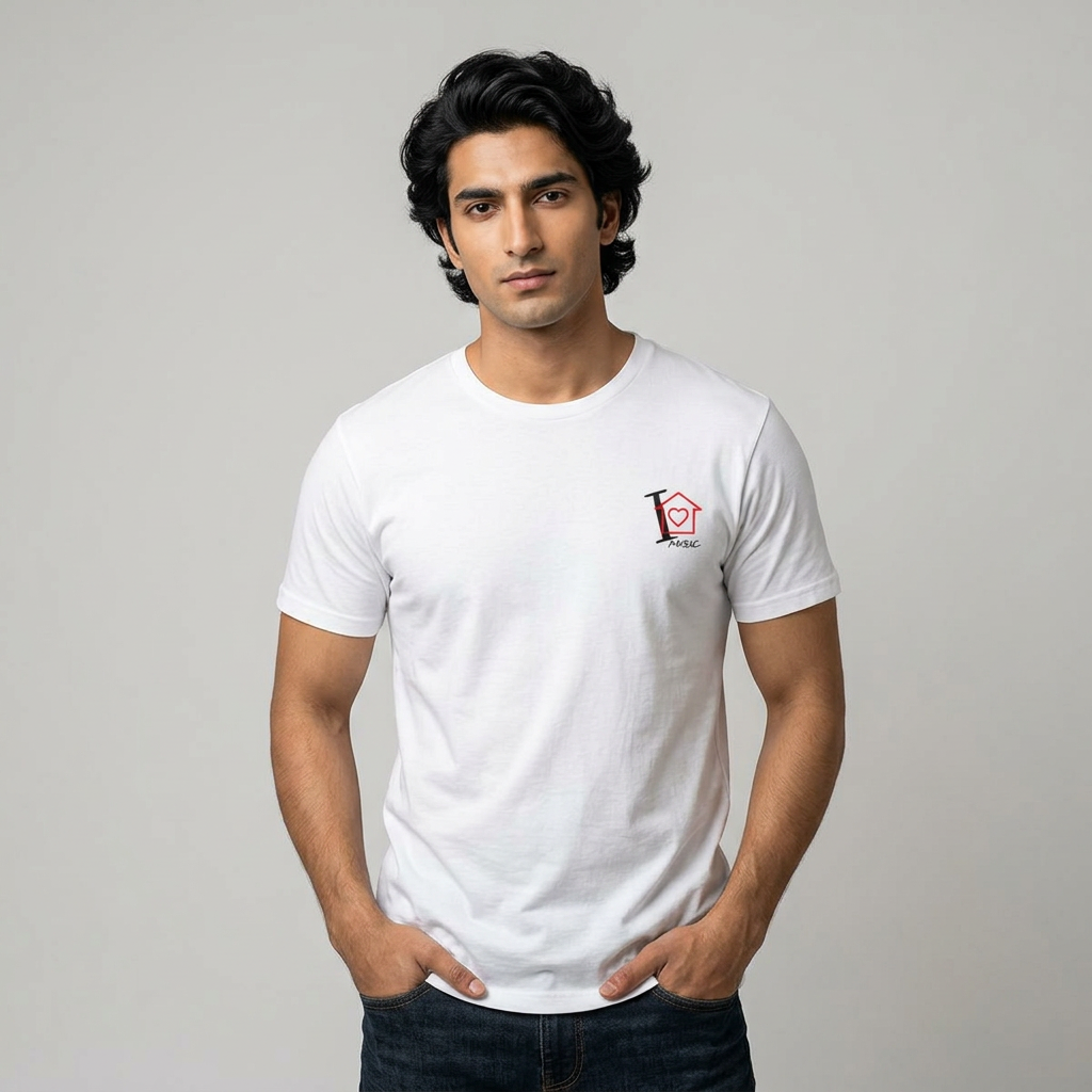 I LOVE House Music Underground Logo Tee view 5