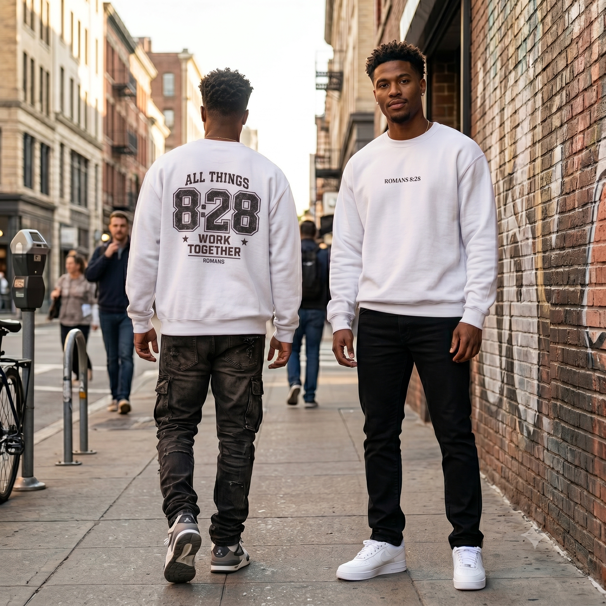 All Things 8:28 Romans Sweatshirt