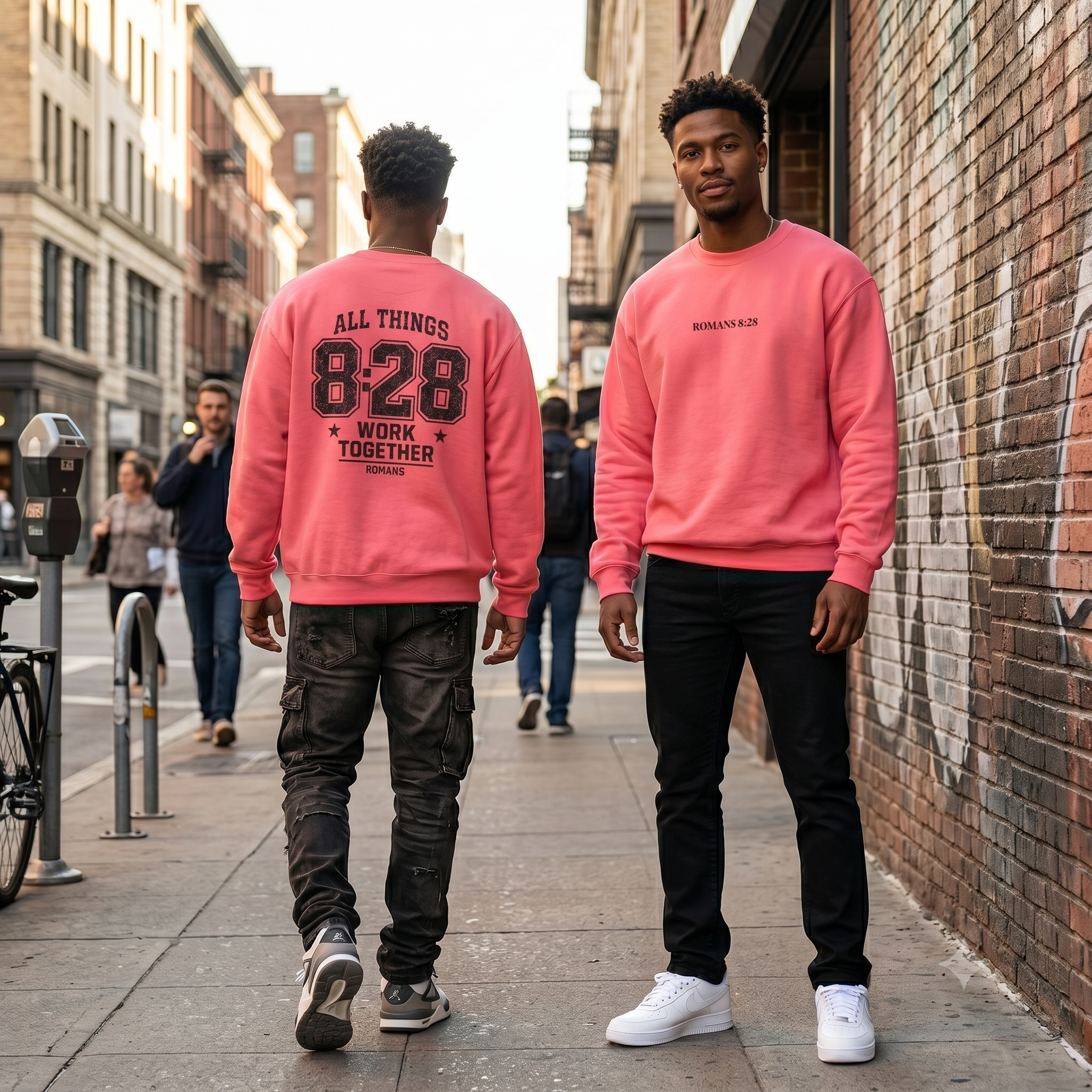 All Things 8:28 Romans Sweatshirt
