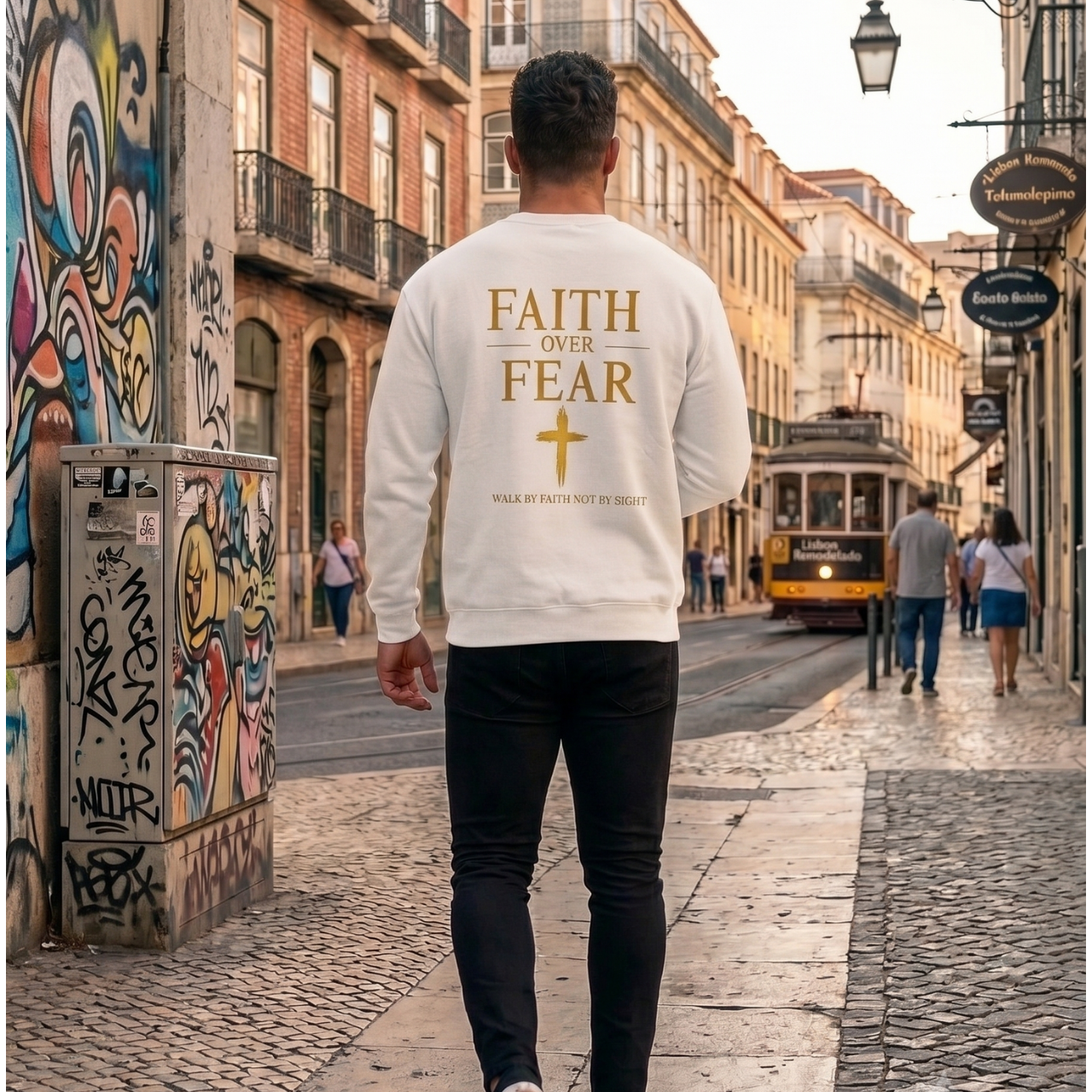 Faith Over Fear Sweatshirt