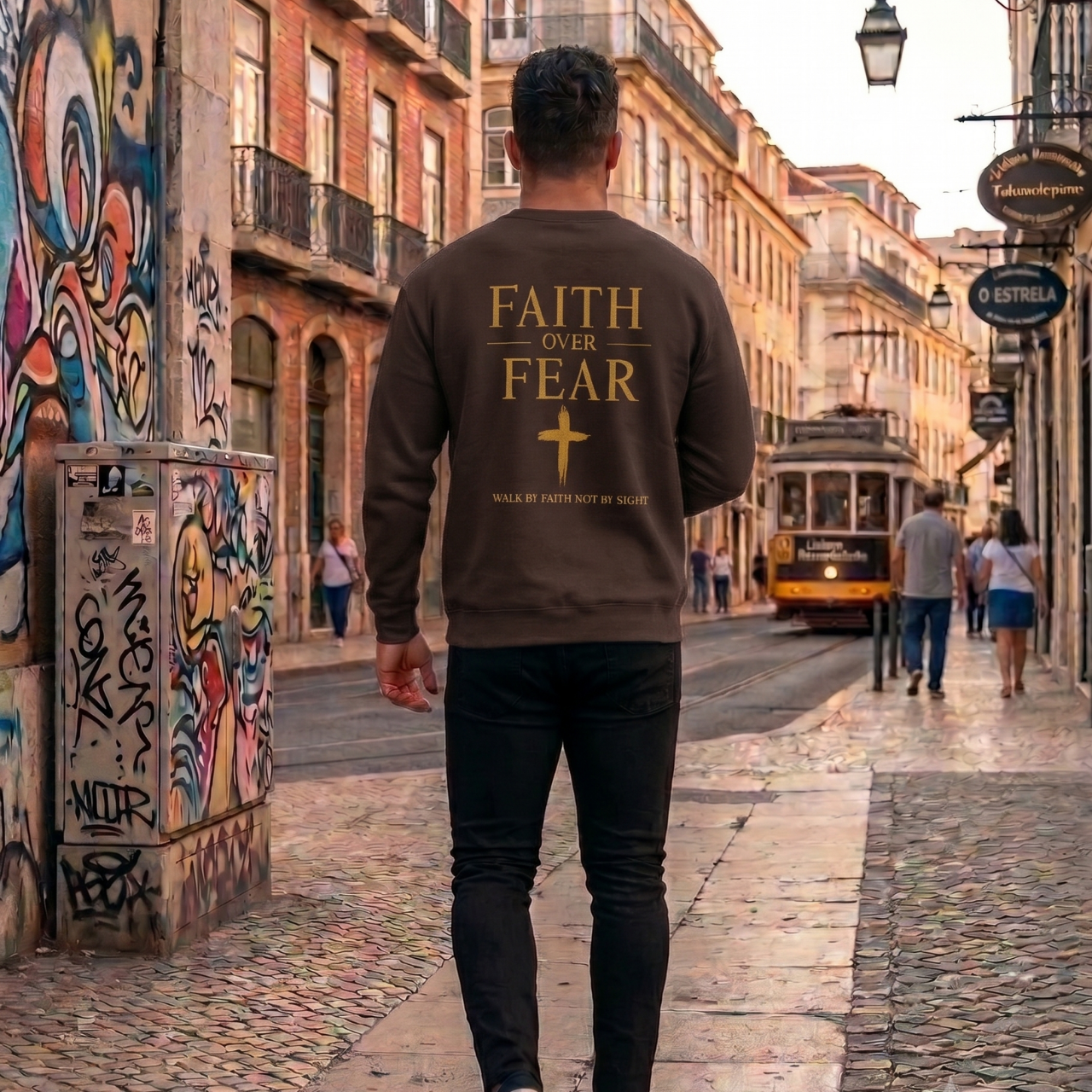 Faith Over Fear Sweatshirt