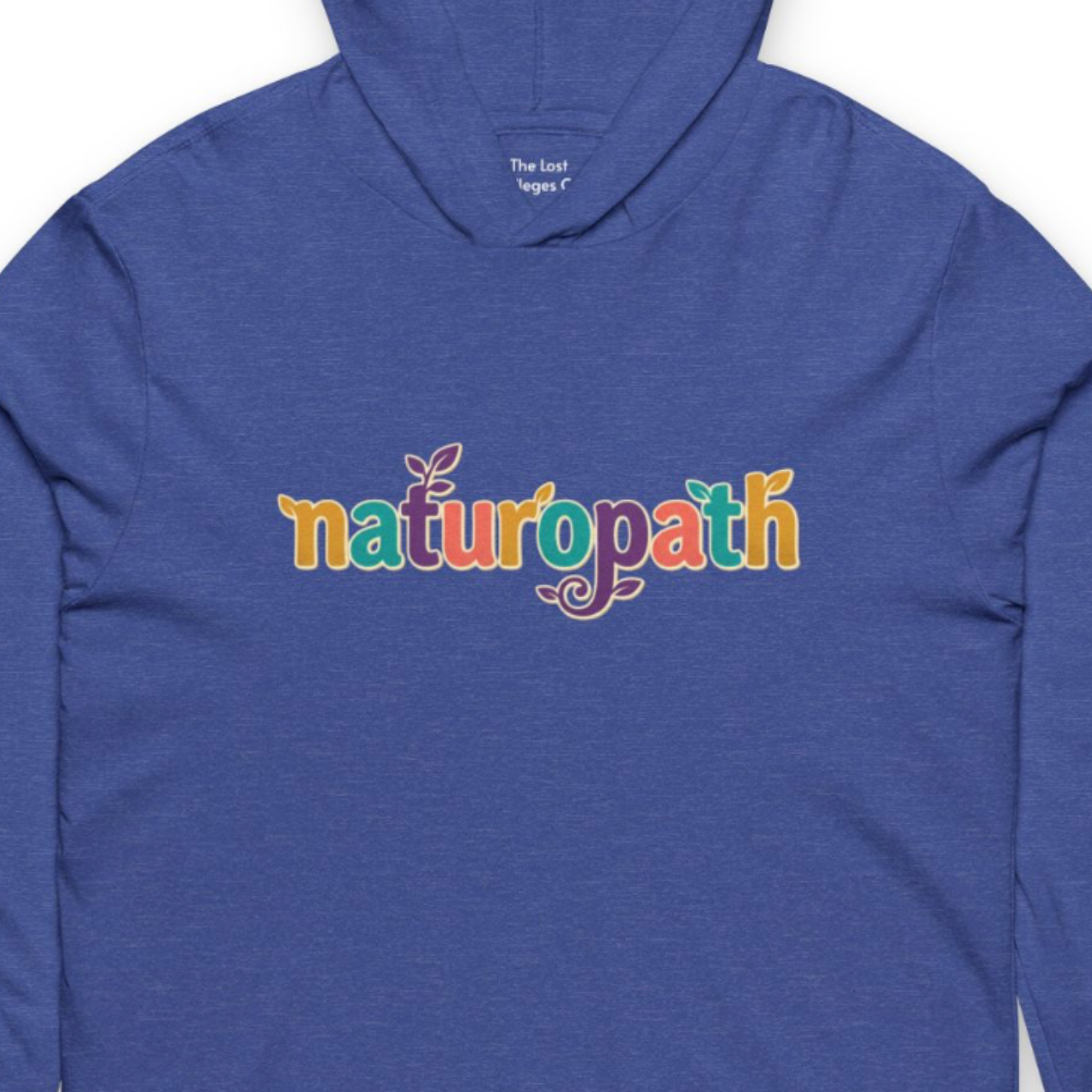 Naturopath Hooded Long Sleeve Tee