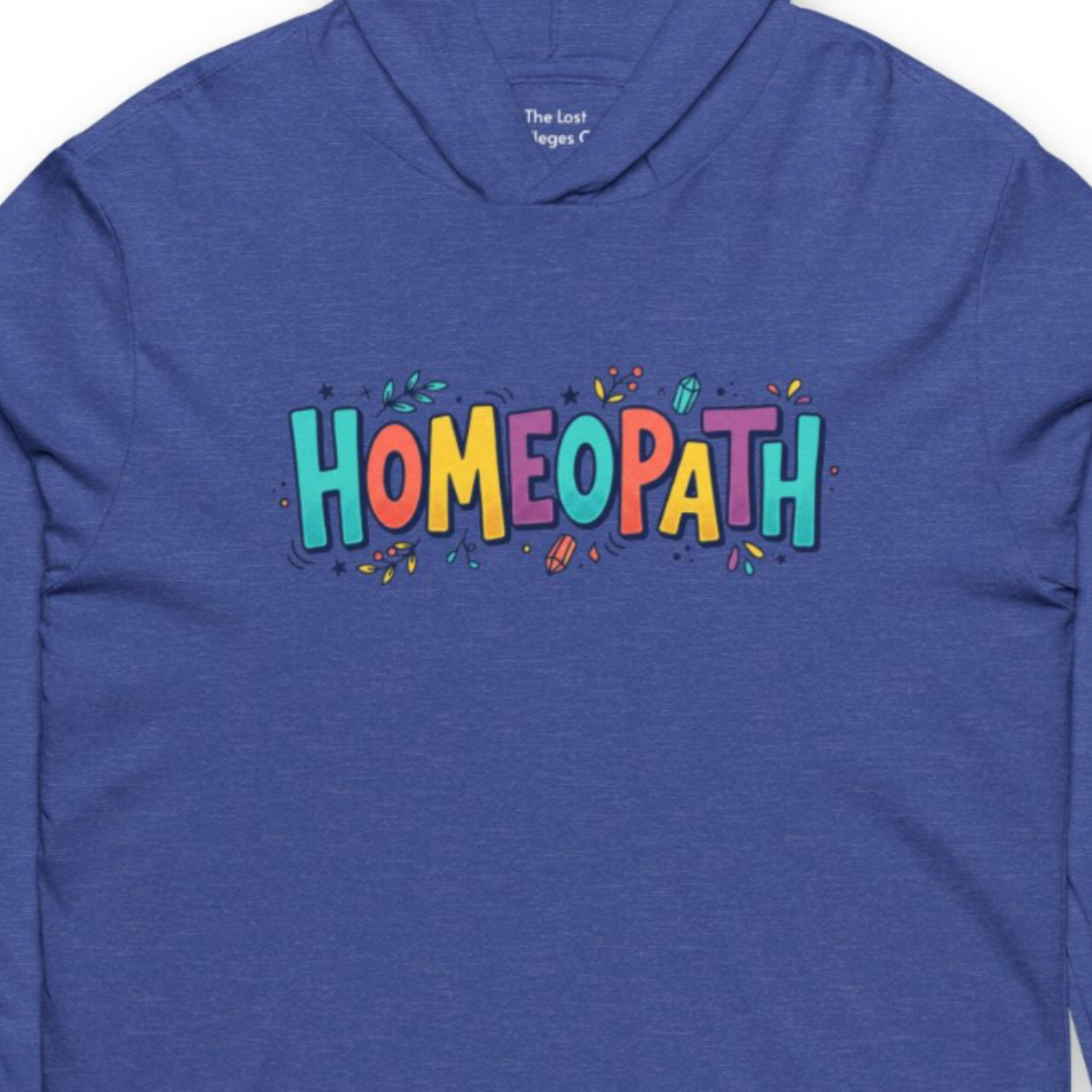 Homeopath Hooded Long Sleeve Tee