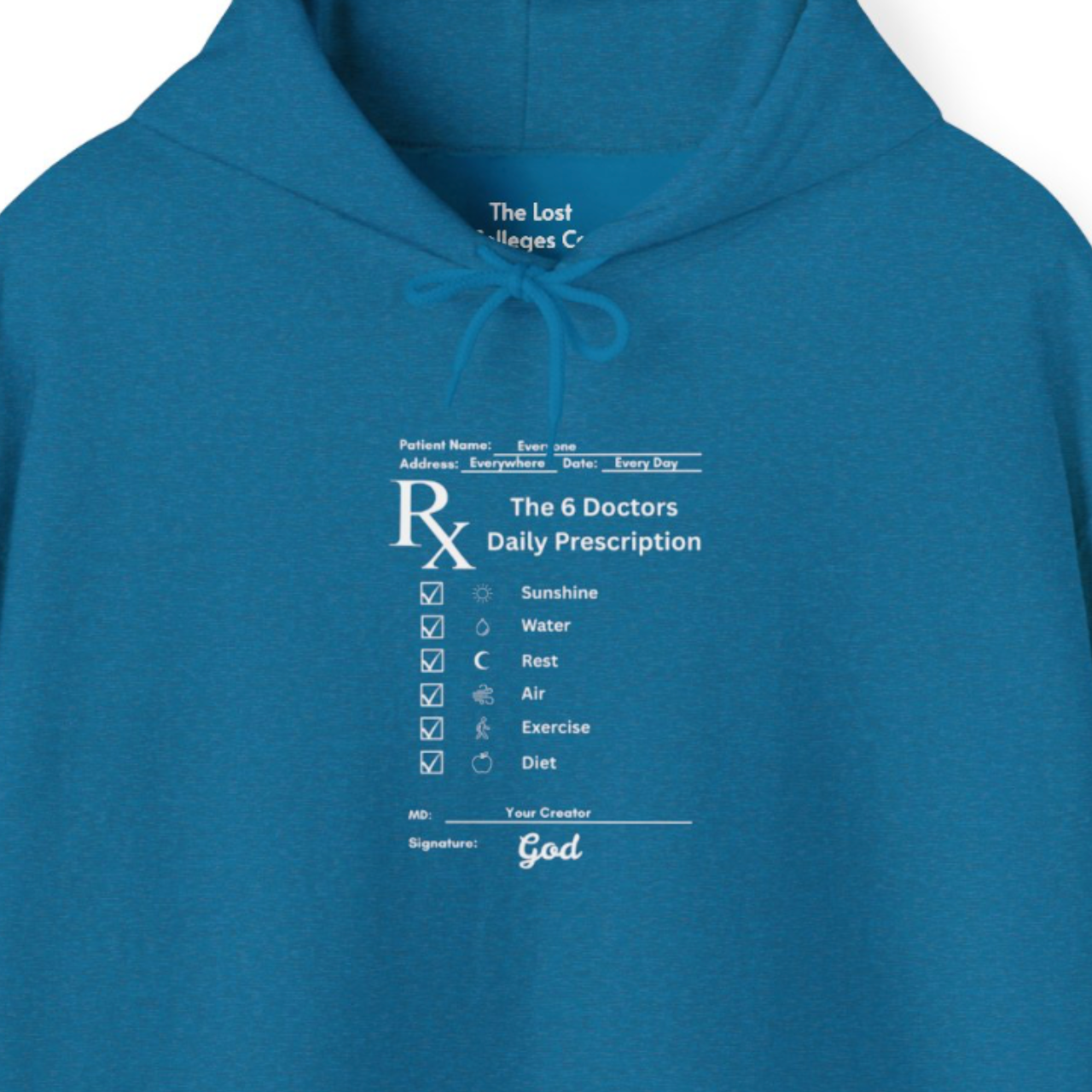 'The 6 Doctors' Poem Hoodie
