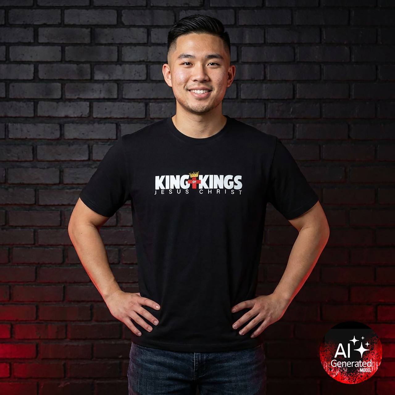 King of Kings Jesus Christian faith t-shirt
