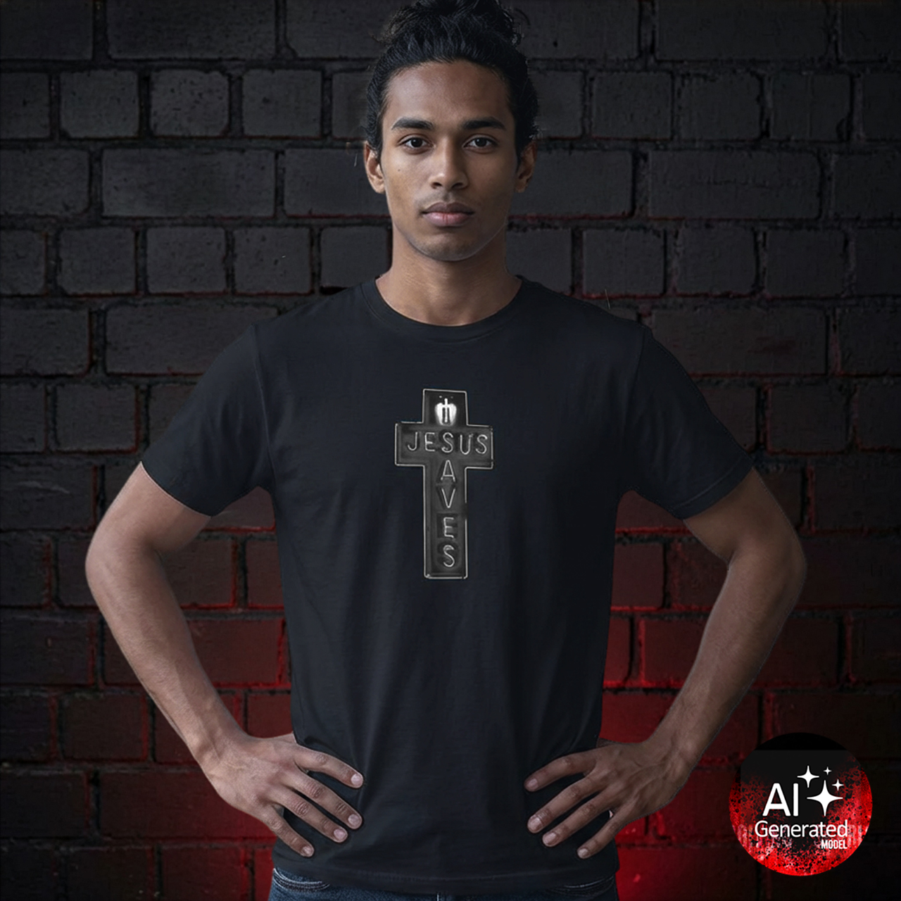 Jesus Saves Christian faith t-shirt