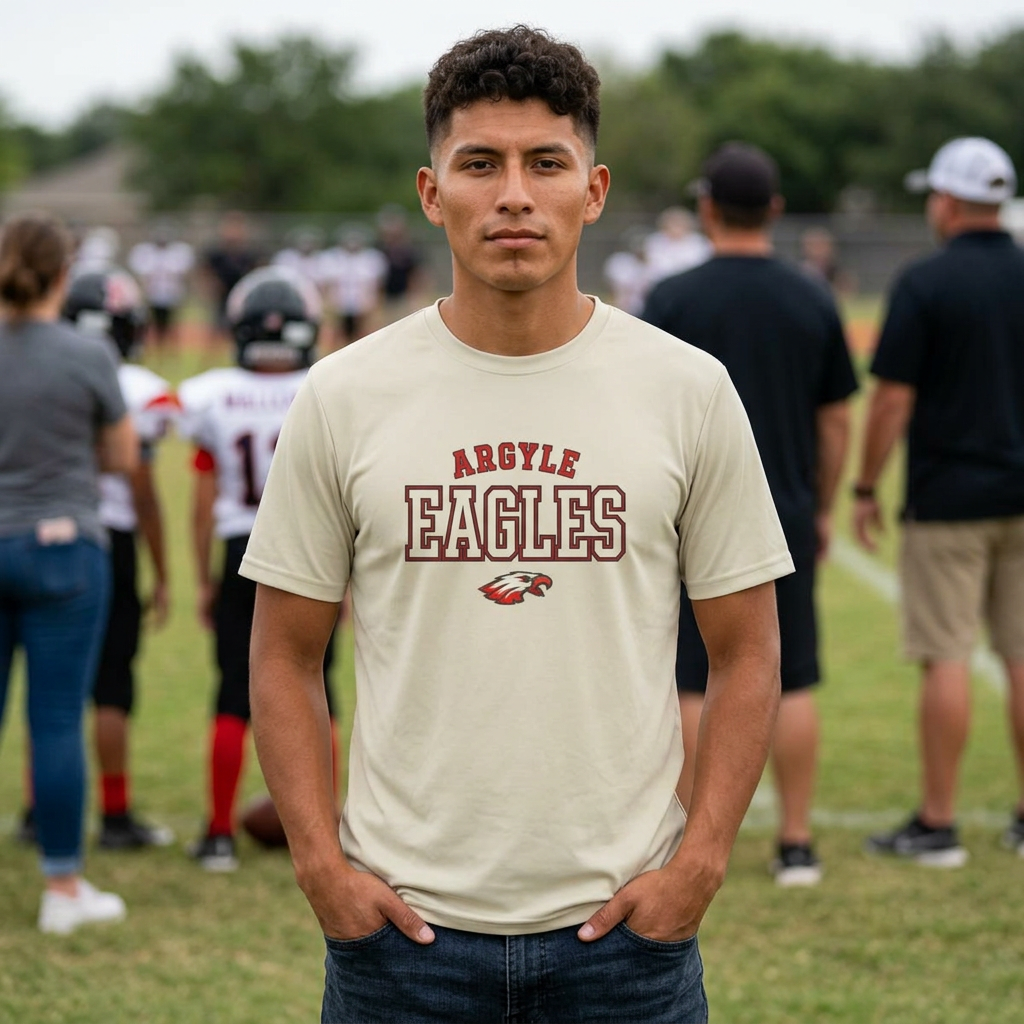 Argyle Eagles Coach Moisture-Wicking Tee — Team Spirit Athletic Shirt