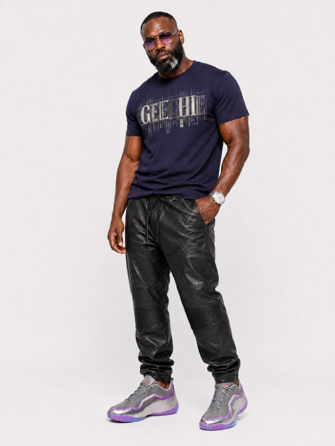 Geechie Architectural Blueprint Heritage Graphic Tee