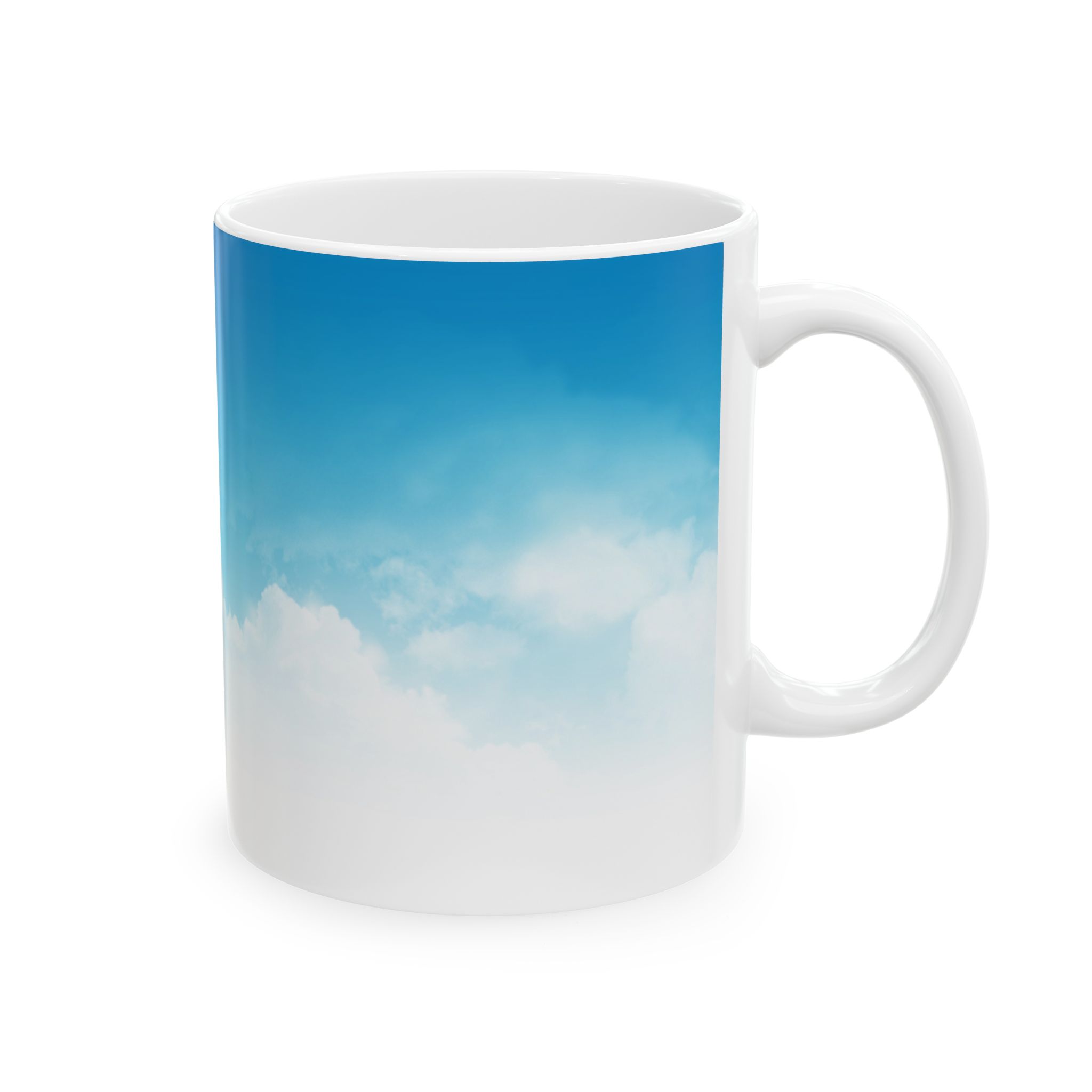 Ceramic blue sky design Mug - view 3