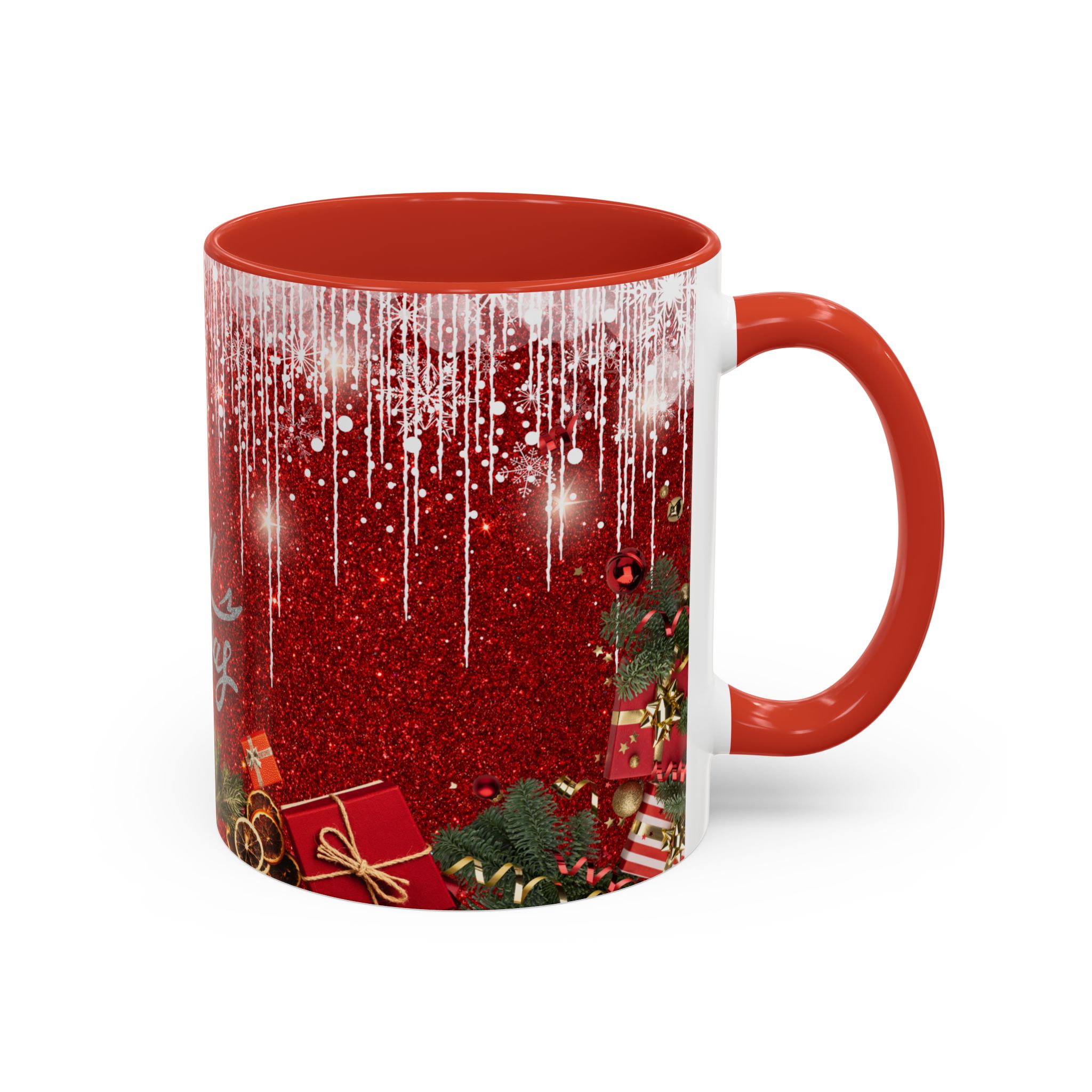 Merry Christmas Script Mug - view 3