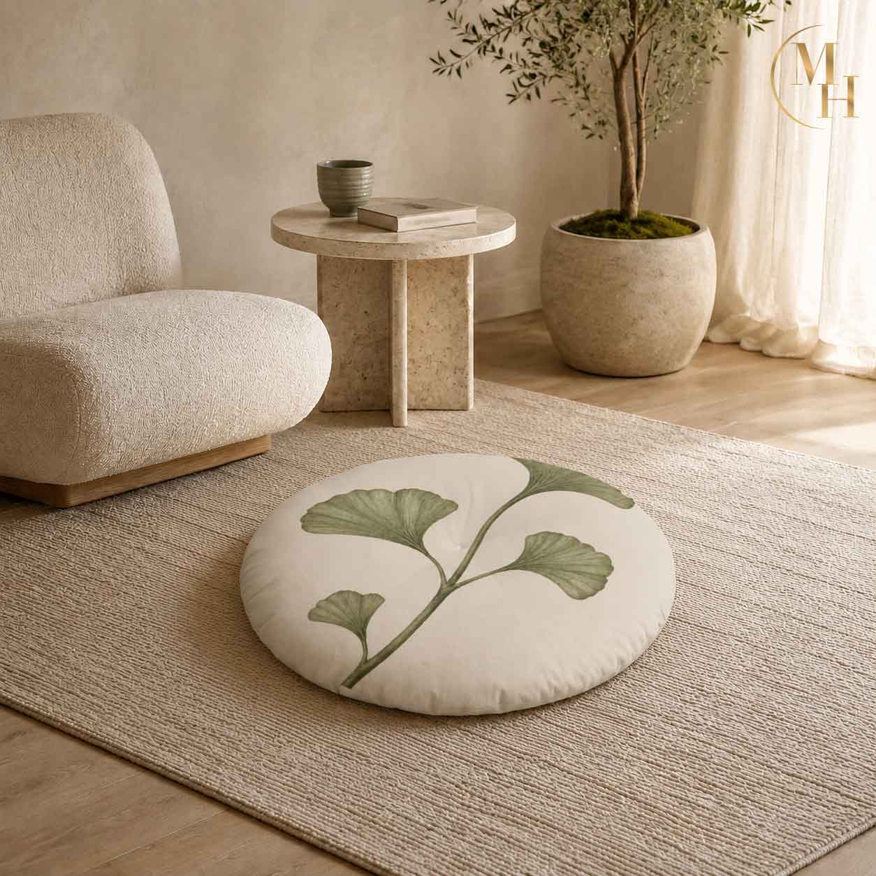 Ginkgo Balance Floor Cushion