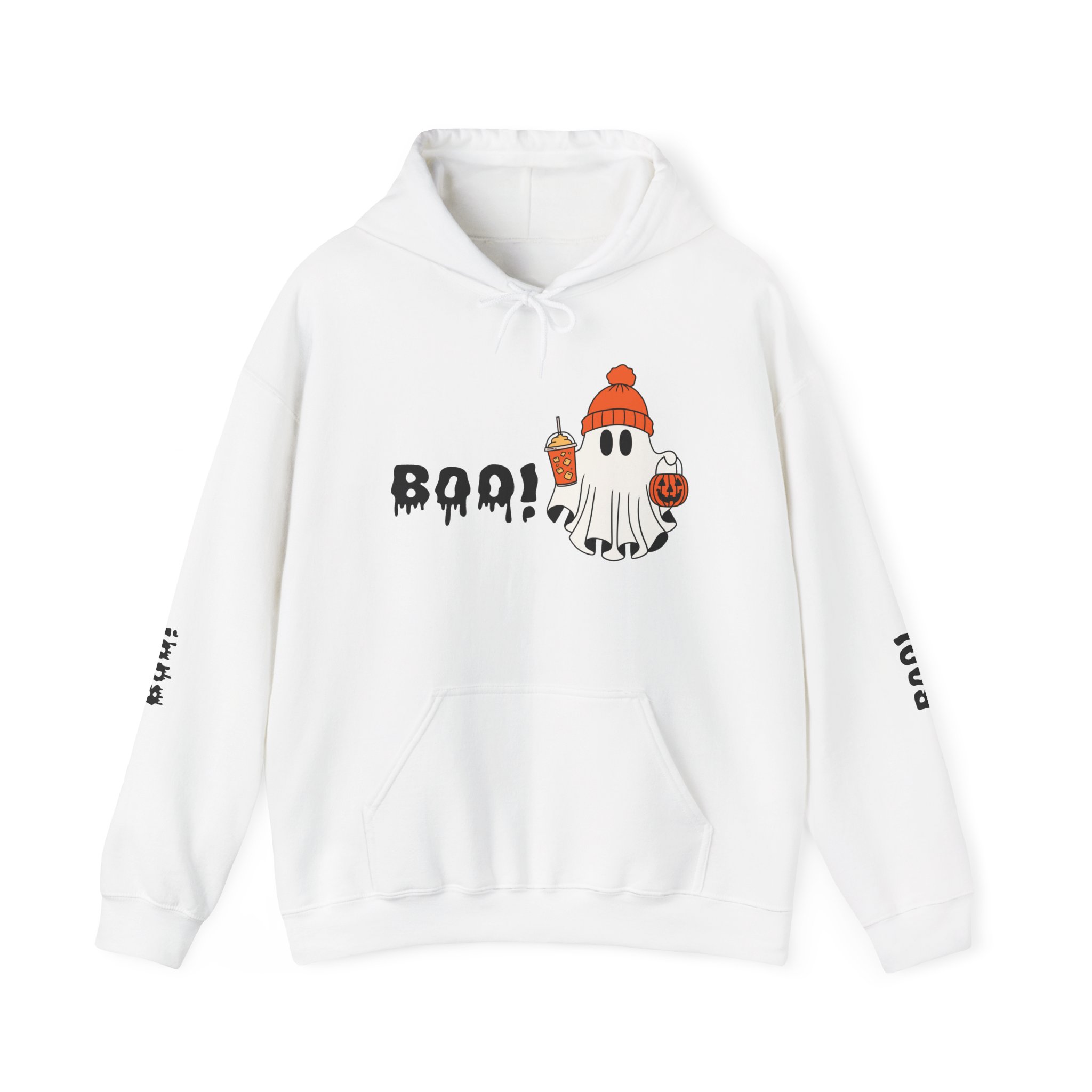 Ghost Wearing Beanie Hoodie - view 3
