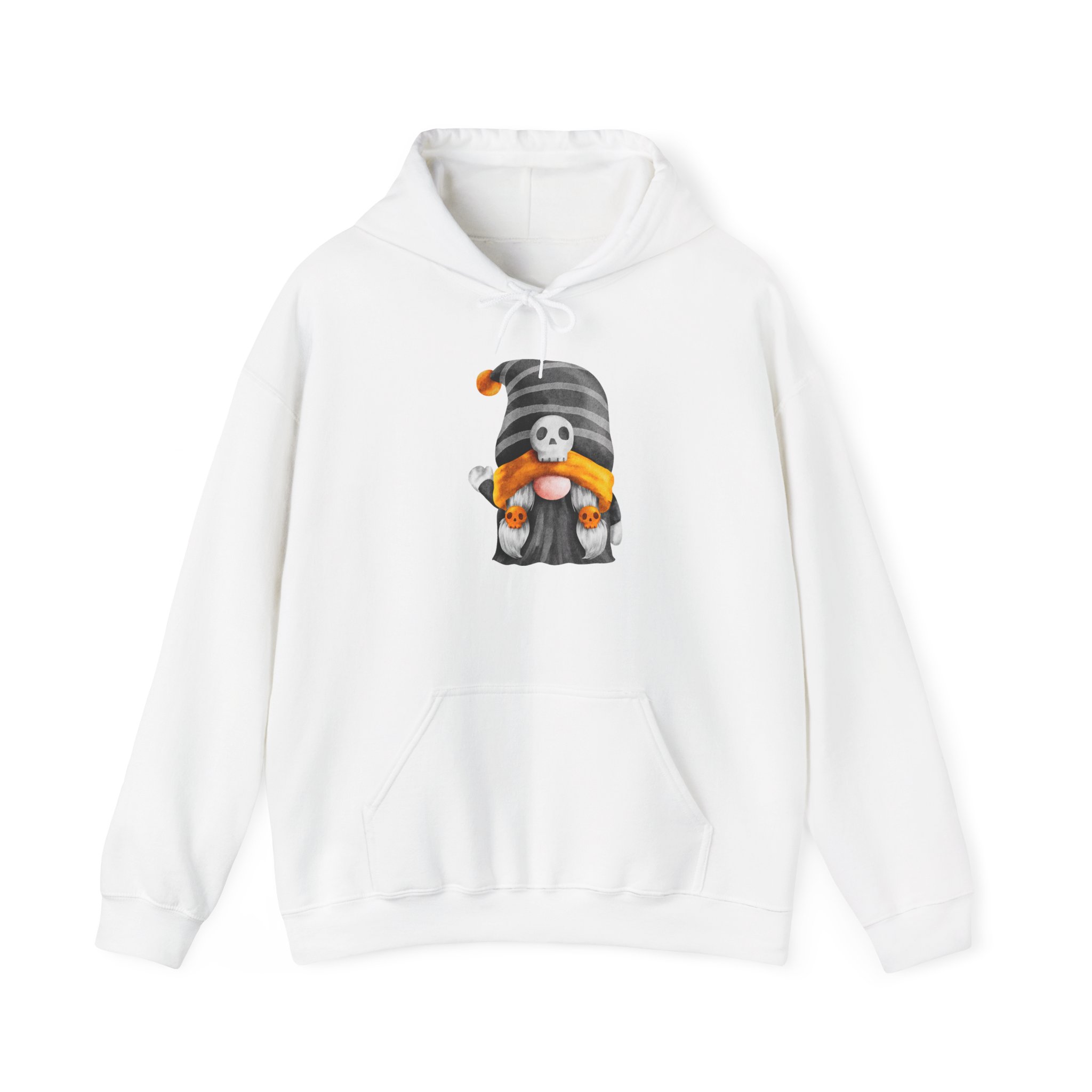 Halloween Gnome with Skull Hat Hoodie - view 3