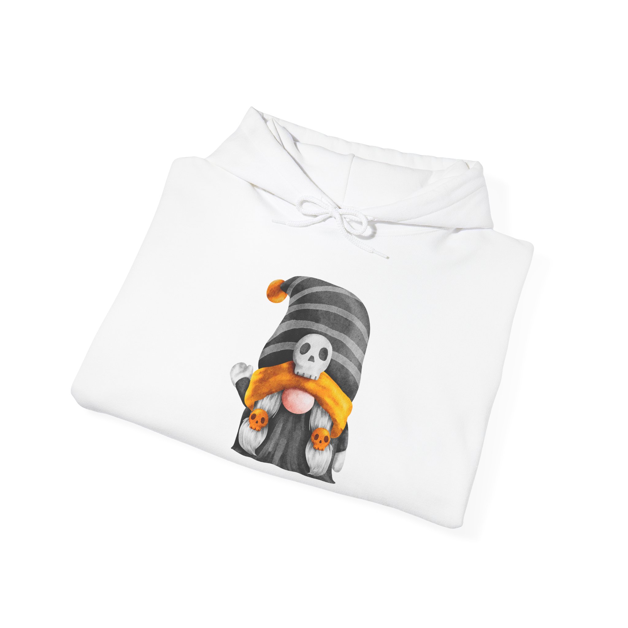Halloween Gnome with Skull Hat Hoodie - view 4