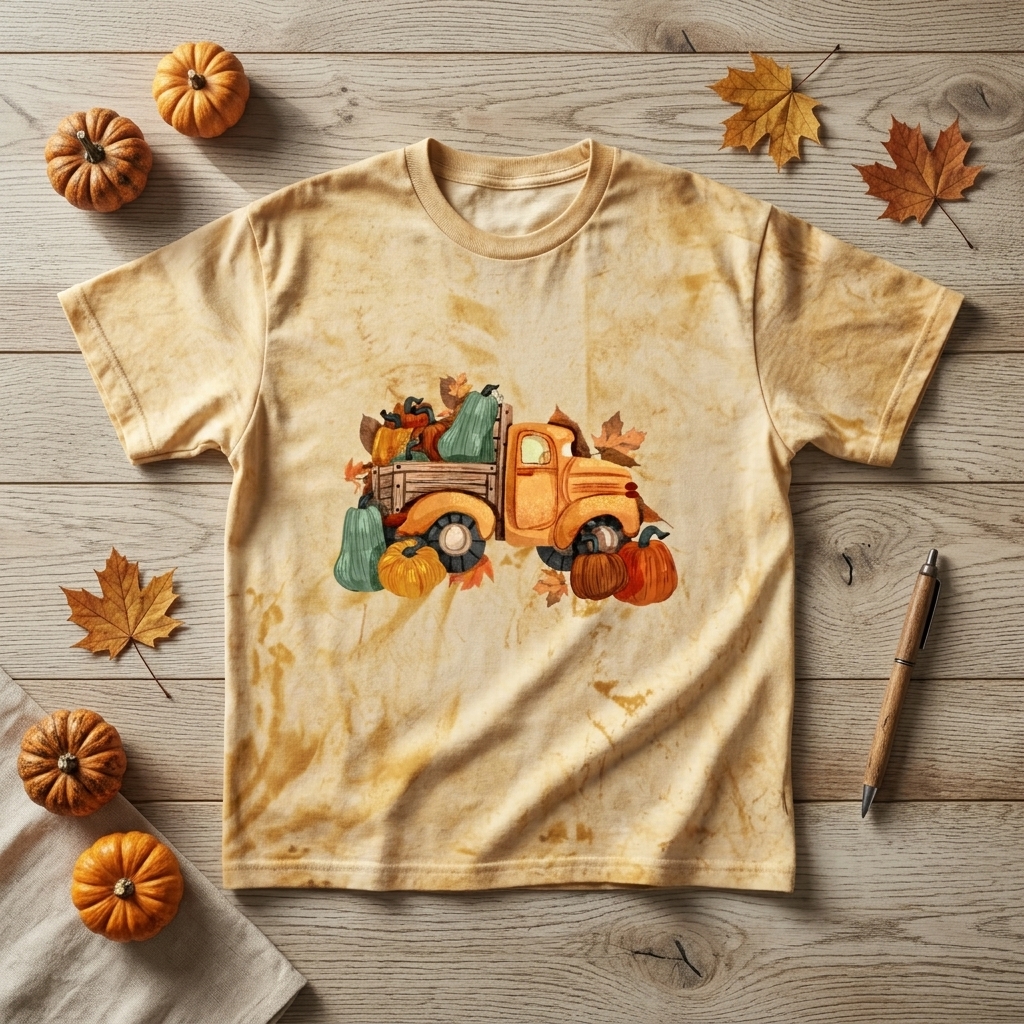 Vintage Pumpkin Truck T-Shirt