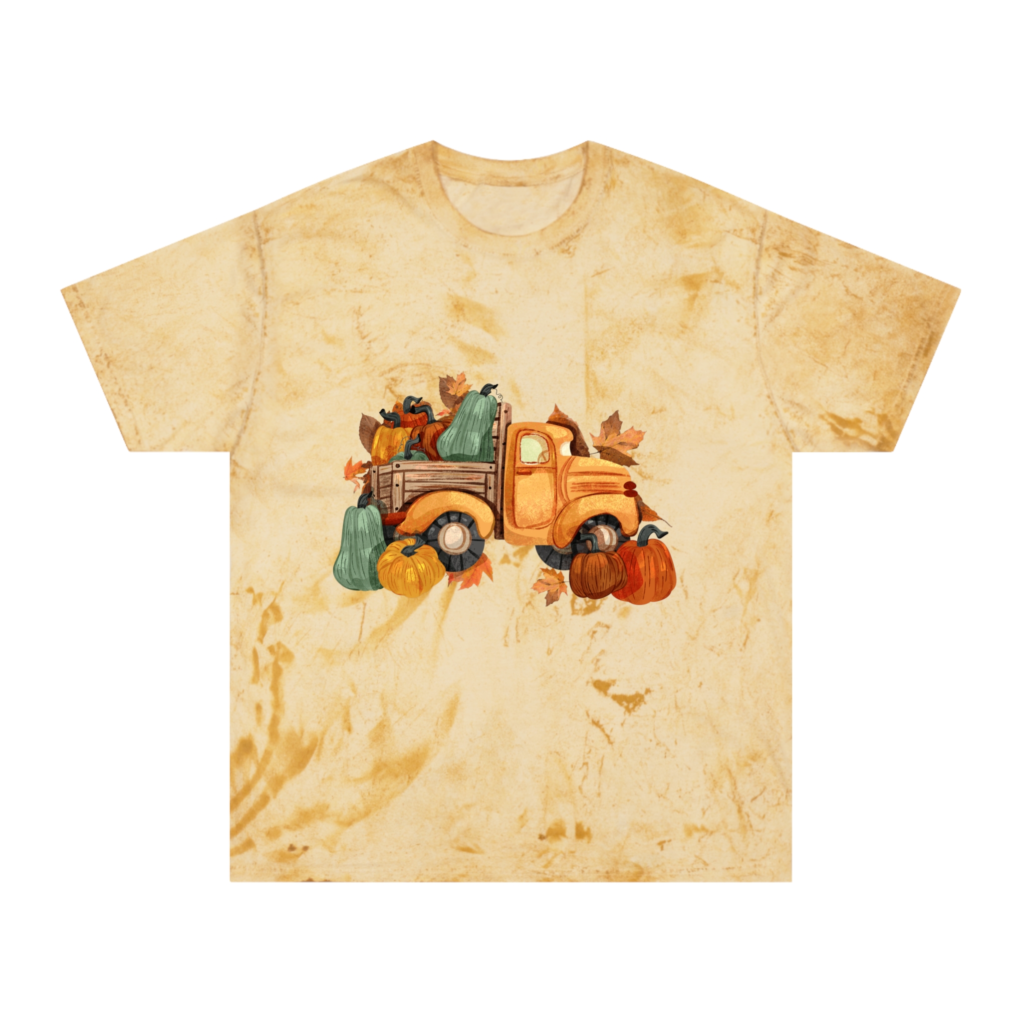 Vintage Pumpkin Truck T-Shirt - view 4