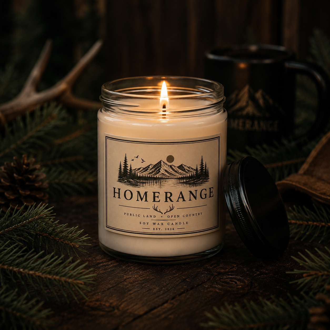 HomeRange Soy Candle | Home Range Label