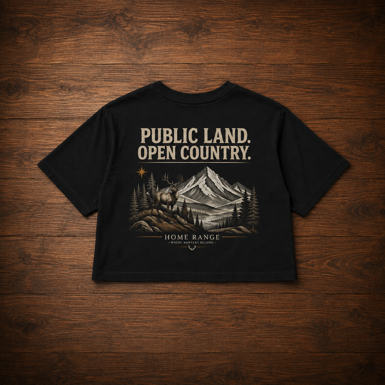 Public Land. Open Country. Women's Boxy Tee