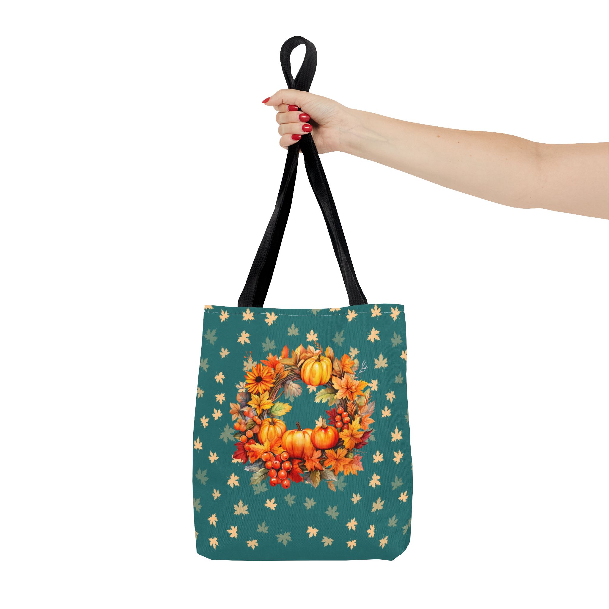 Autumn Pumpkin Wreath Tote Bag - view 2