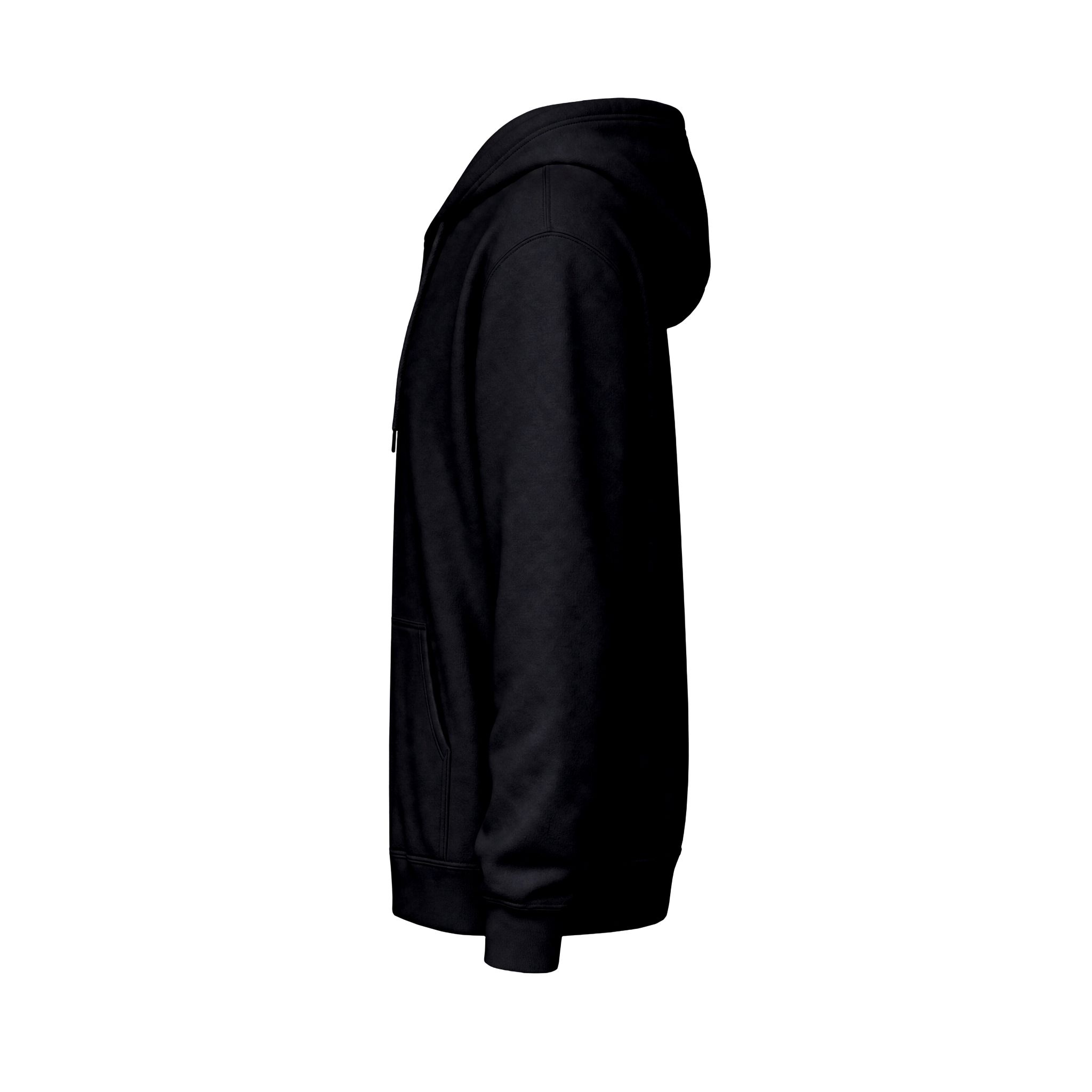 Silhouette Couple Holding Hands Hoodie - view 3