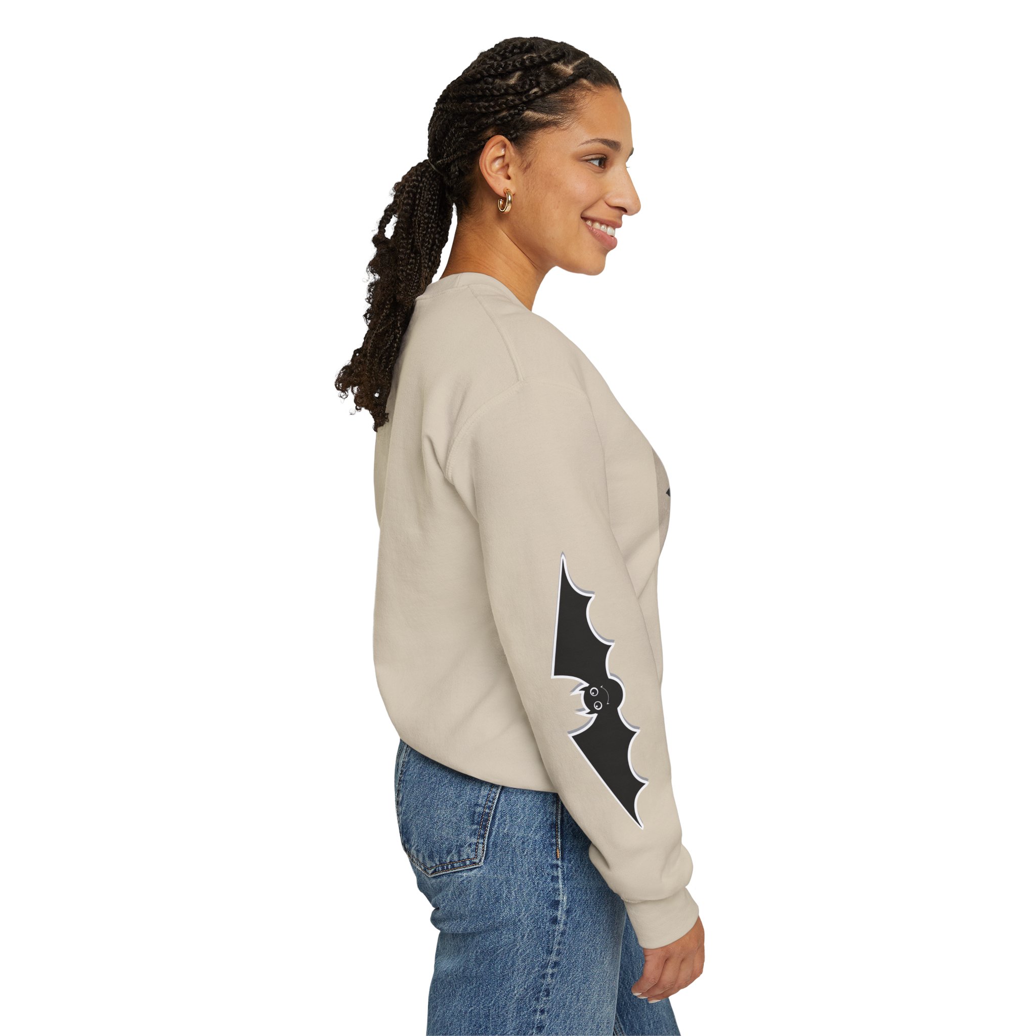 Cute Ghost Duo Halloween Sweatshirt - view 4