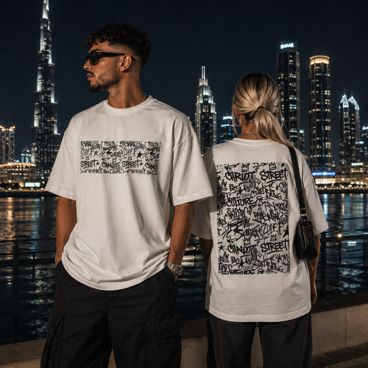 Graffiti Street Art T-Shirt – Urban Streetwear Graphic Tee | Tag Script Design