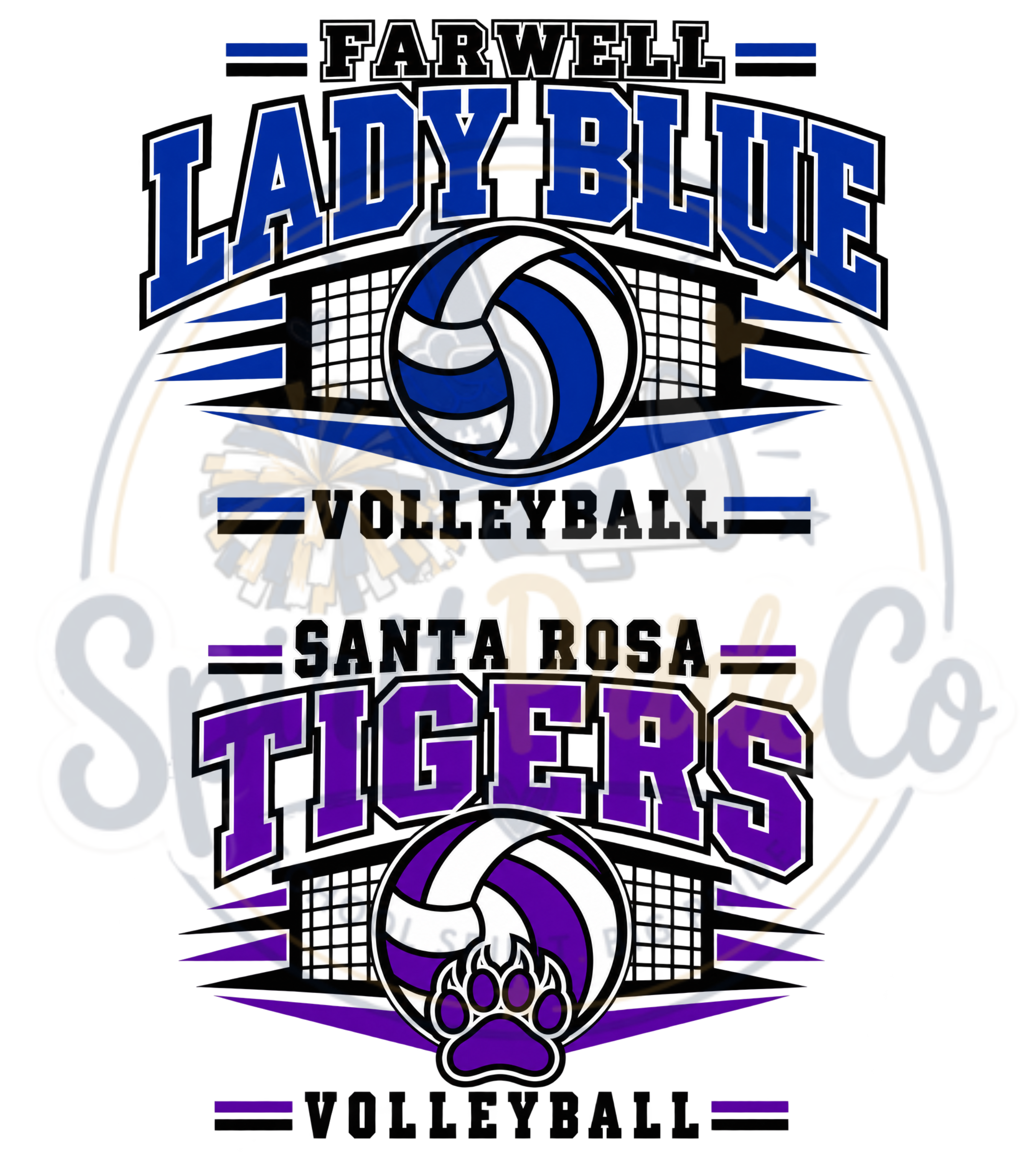 Custom Volleyball Tee product thumbnail image