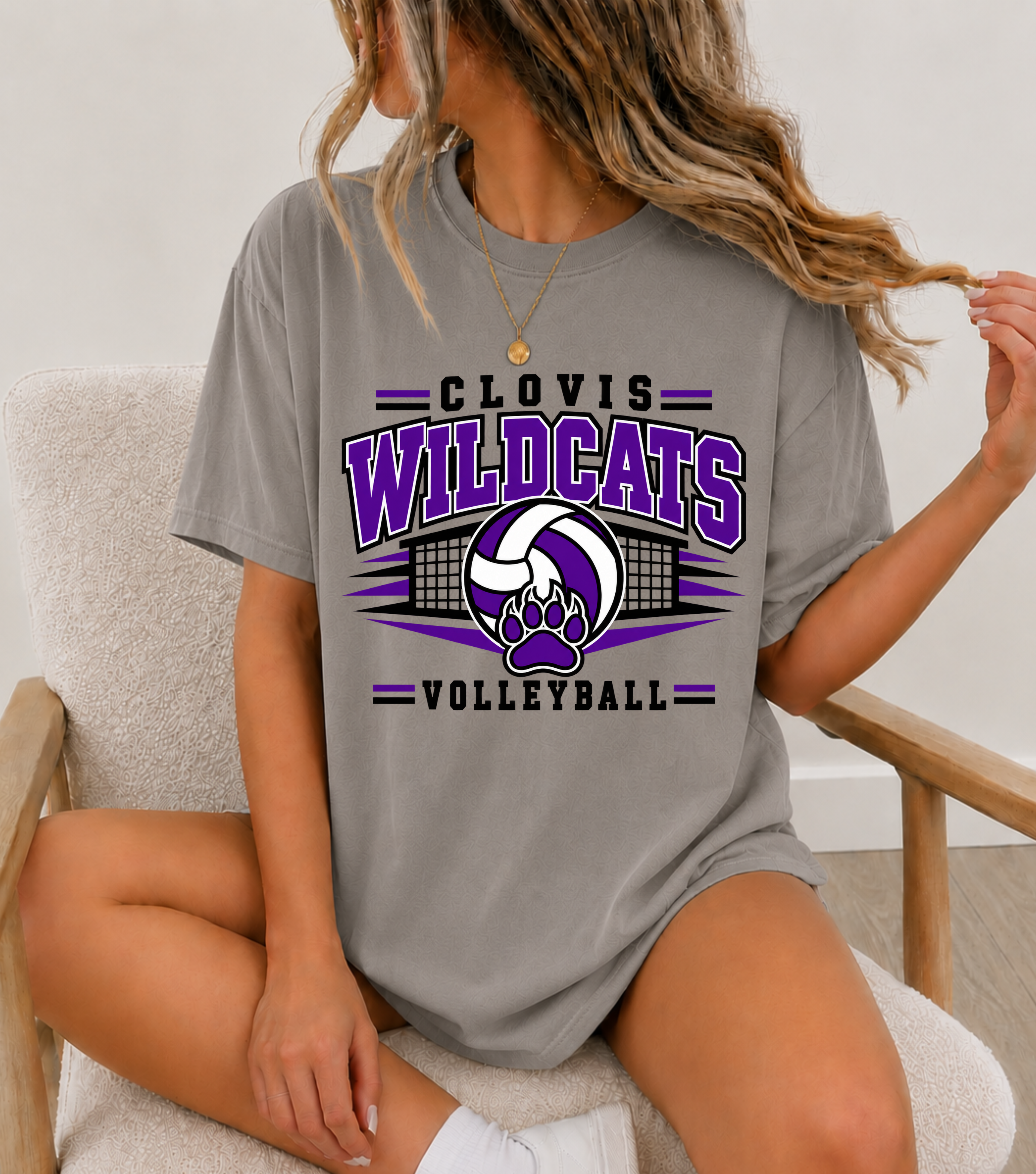 Custom Volleyball Tee product thumbnail image