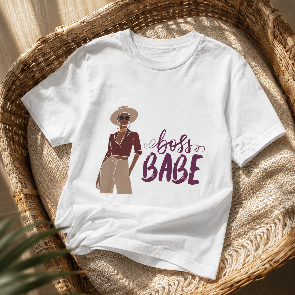 Boss Babe Illustration T-Shirt