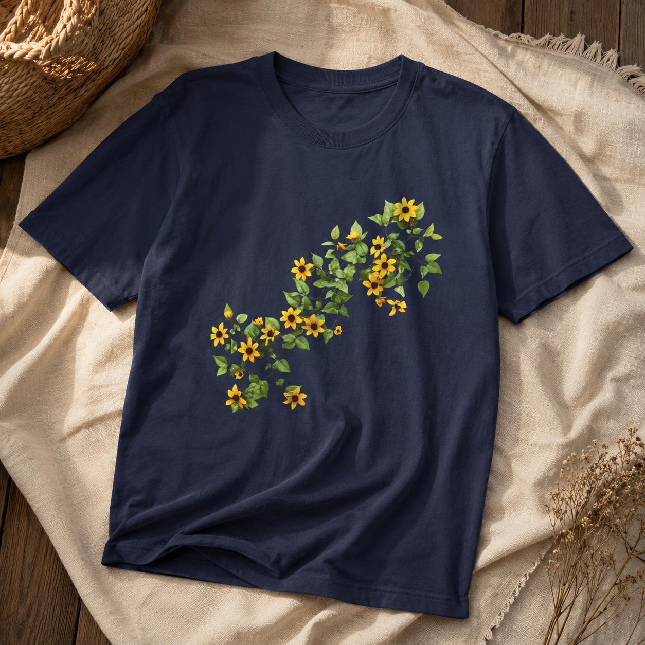 Unisex floral Softstyle T-Shirt