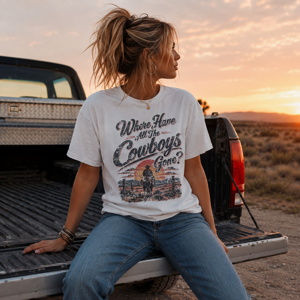 Cowboys Gone Tee