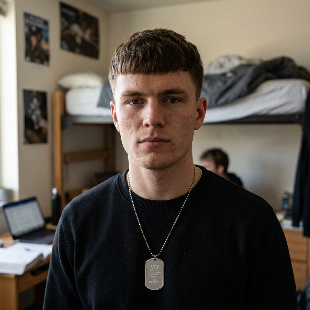HTX Dog Tag Necklace