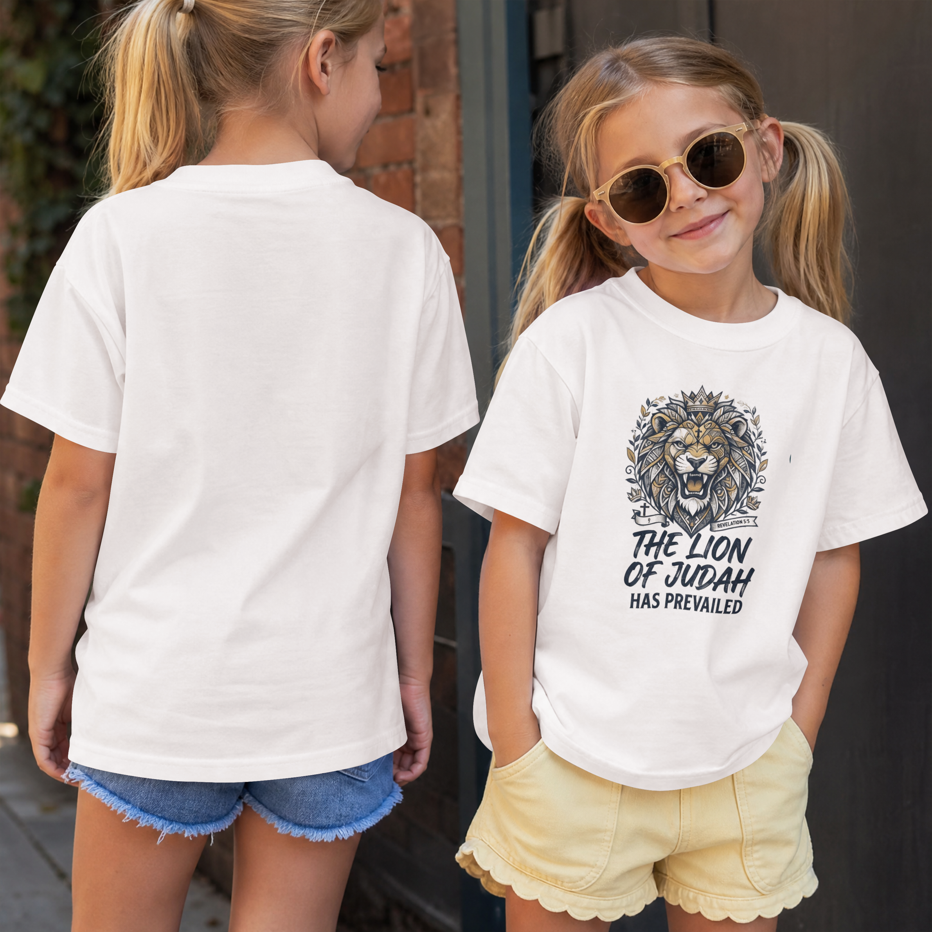 Toddler Lion of Judah Shirt | Christian Toddler Tee