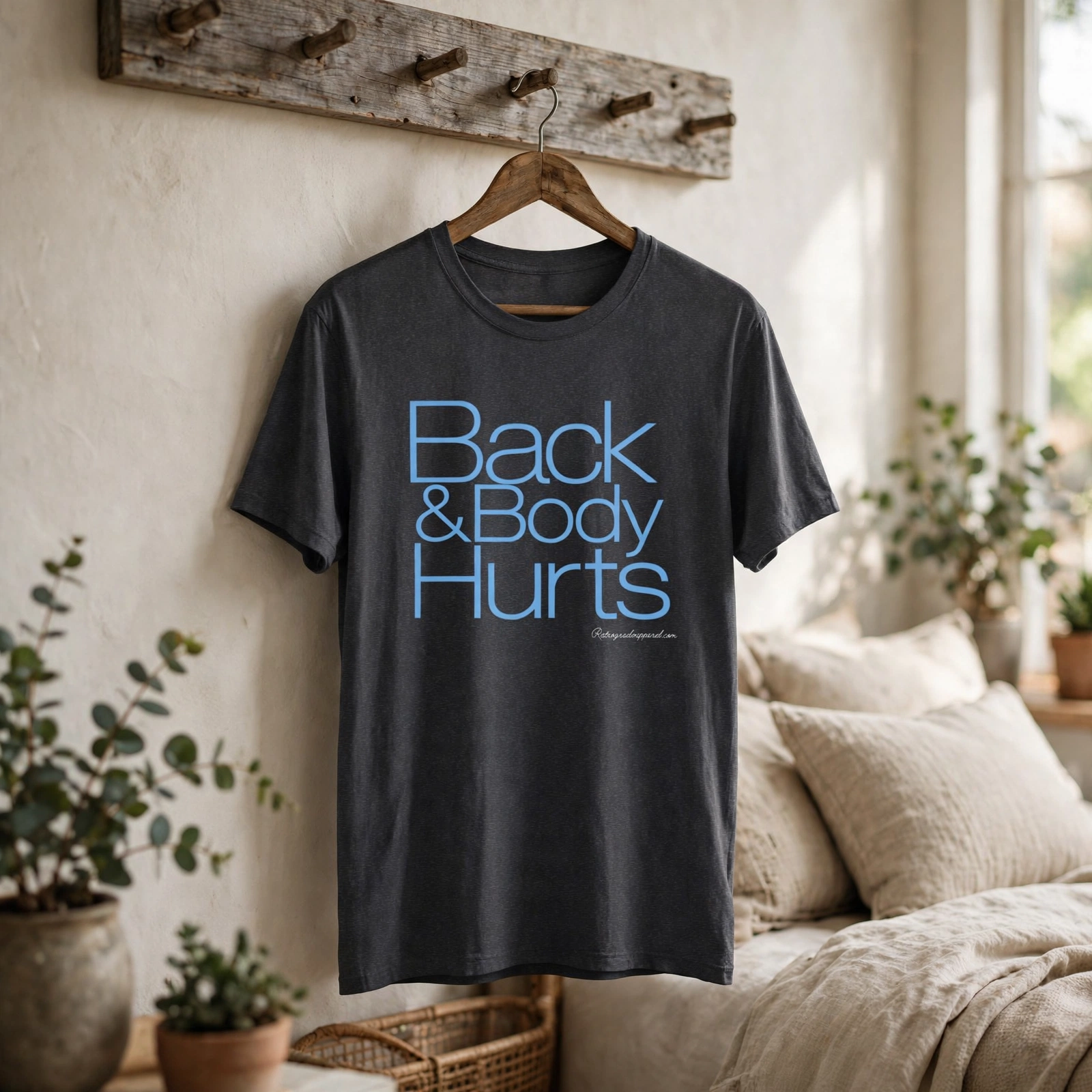 B&BH: Back and Body Hurts Graphic Tee, Culturally-Inspired, Streetwear Style