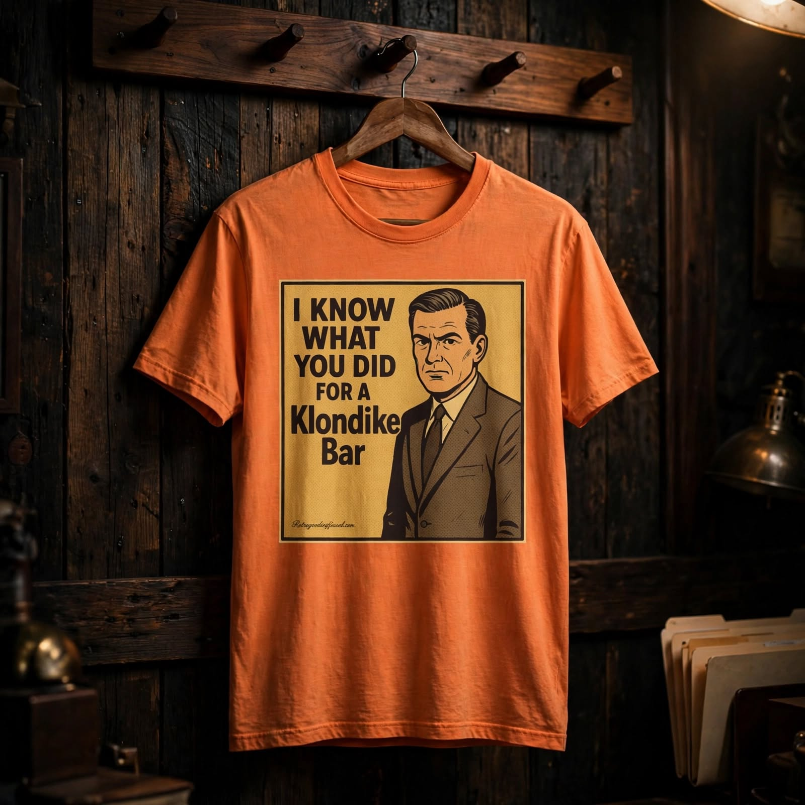 Retro 'I Know What You Did For A Klondike Bar' Graphic T-Shirt