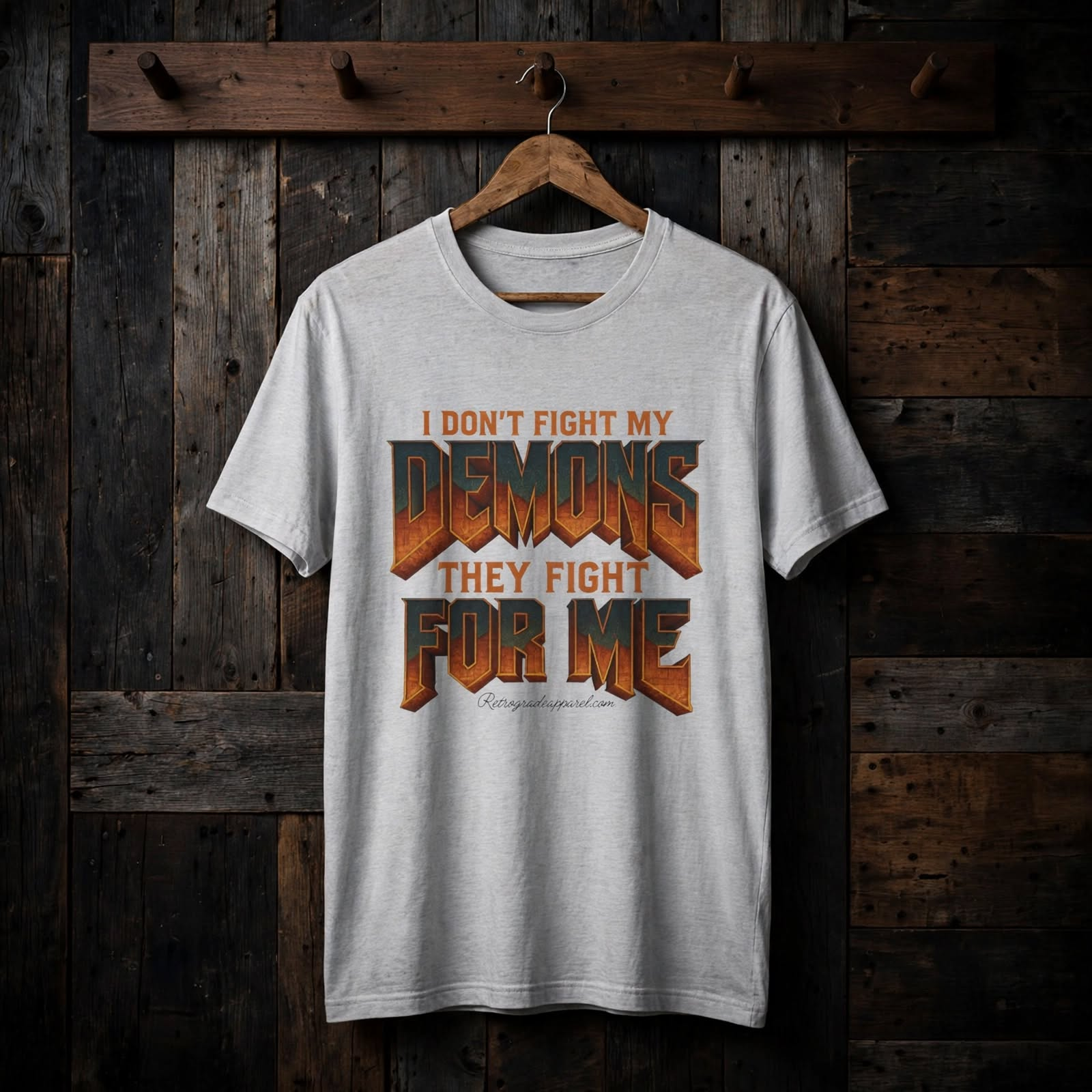 My Demons Unisex Softstyle T-Shirt, Humor, Mental Health