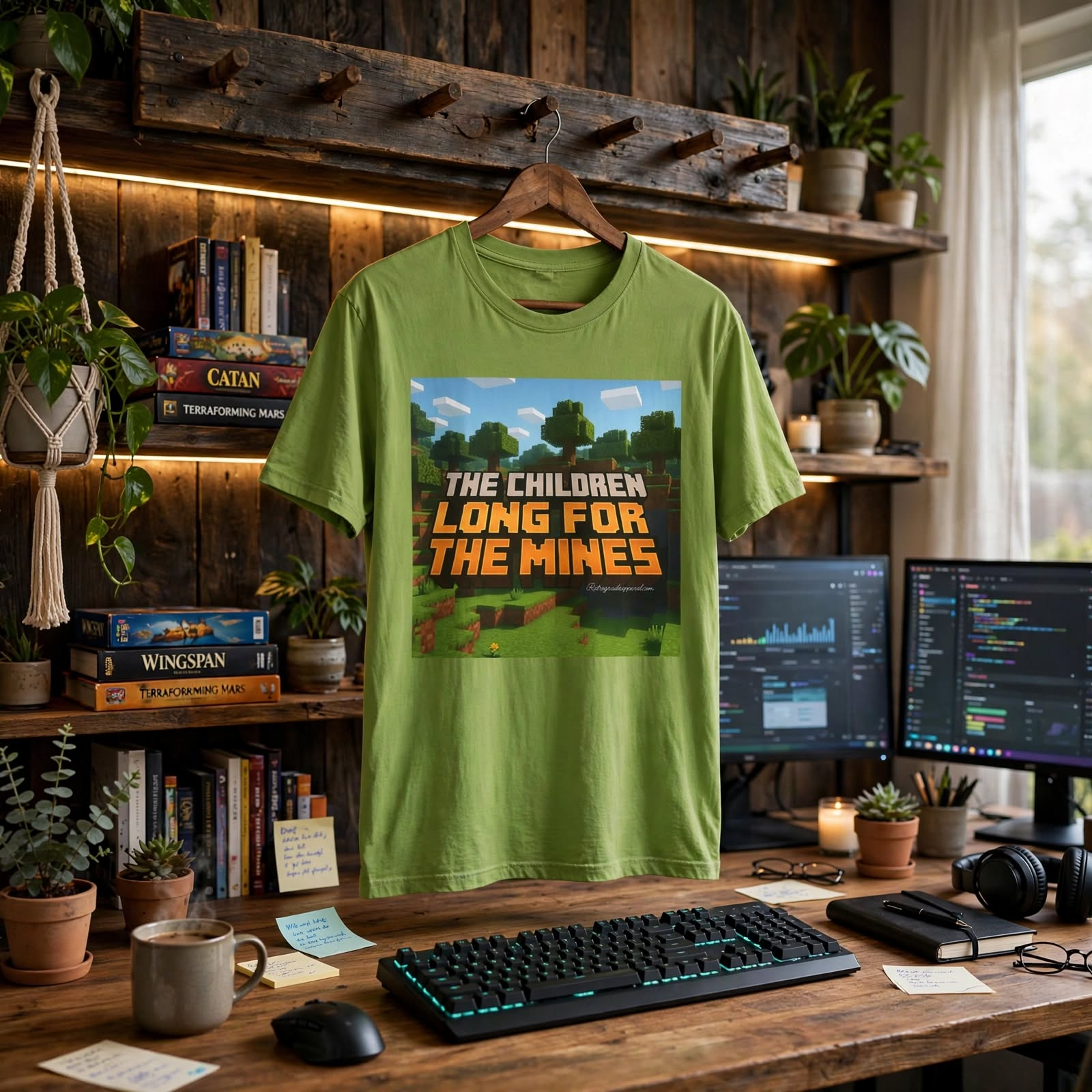 "The Children Long For The Mines" T-Shirt