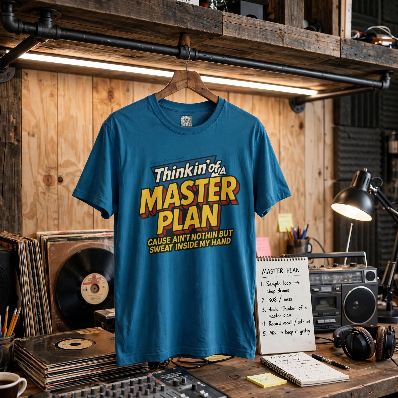 Thinking of a Master Plan Graphic T-Shirt
