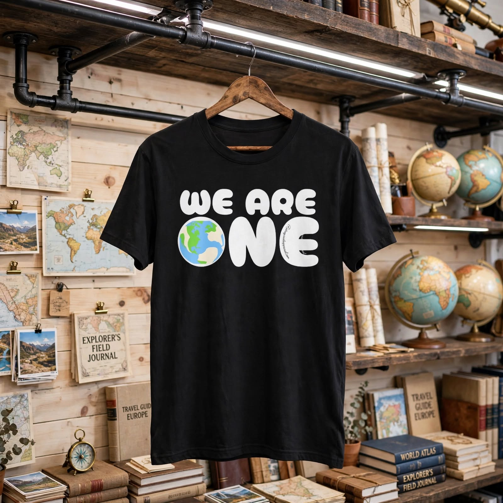We Are One T-Shirt — Earth Love Graphic Tee