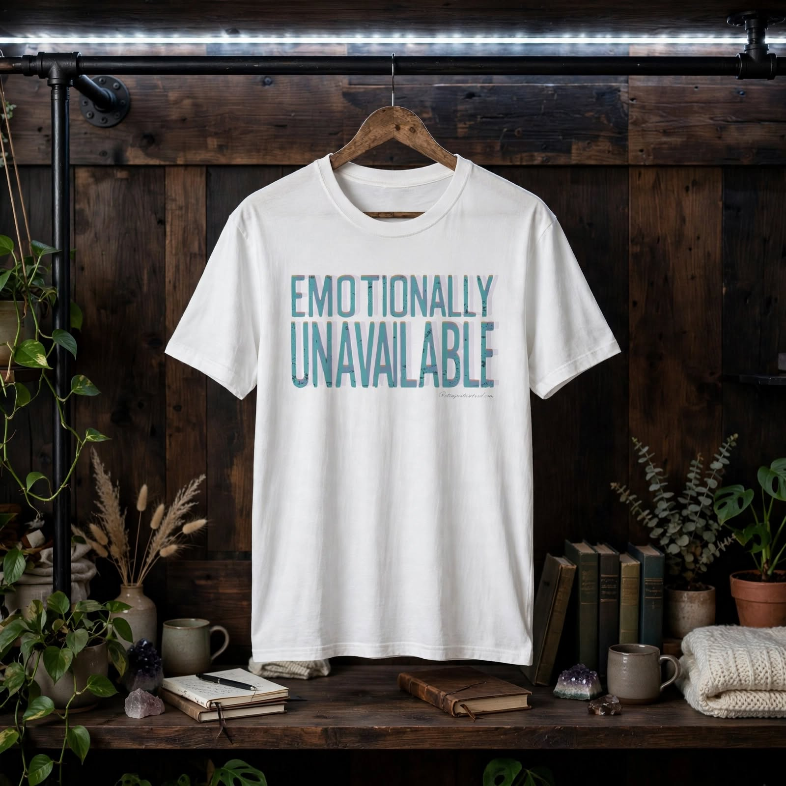 Emotionally Unavailable Tee — Graphic Statement T-Shirt