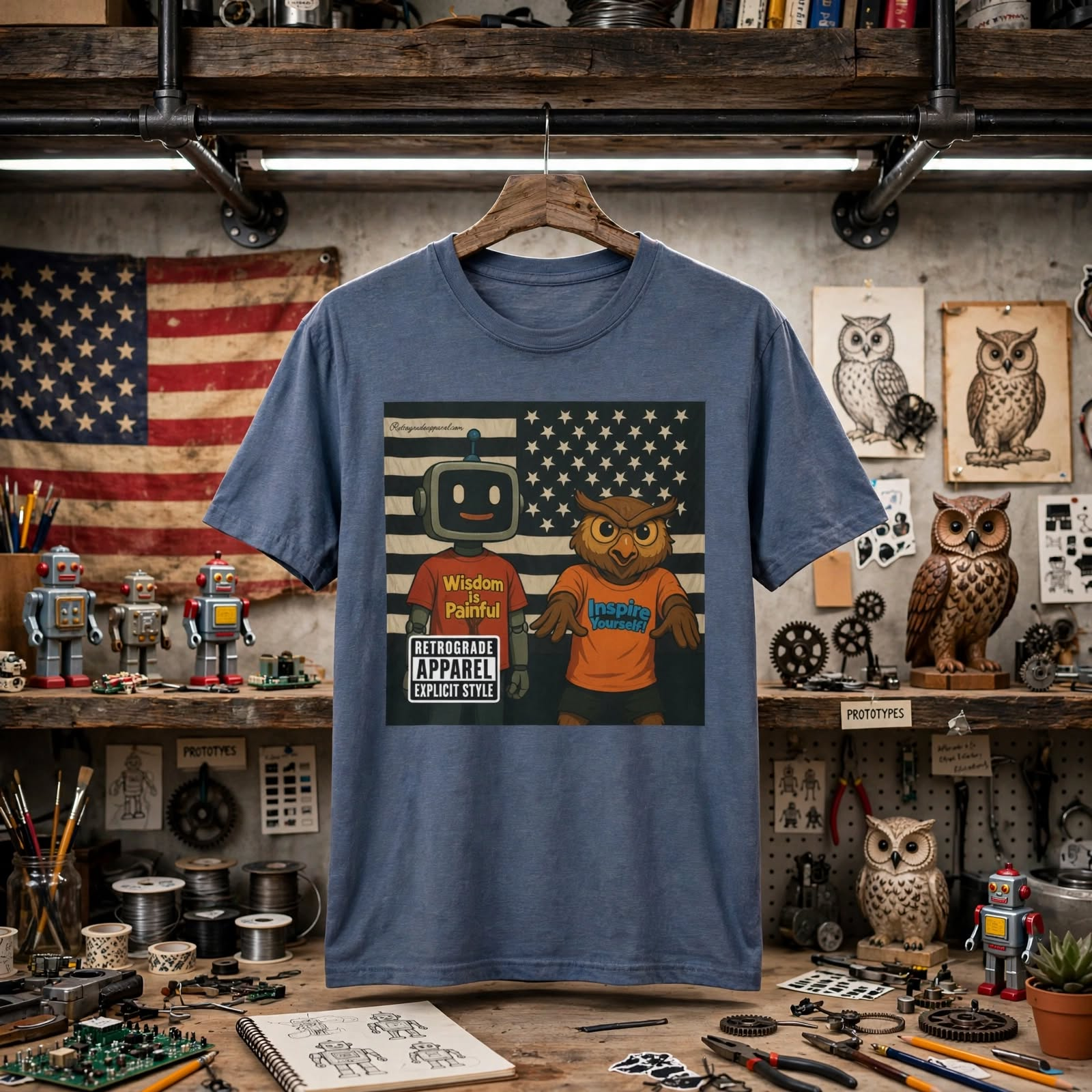 Retronia, Retograde Appare Flagship Character T-Shirt