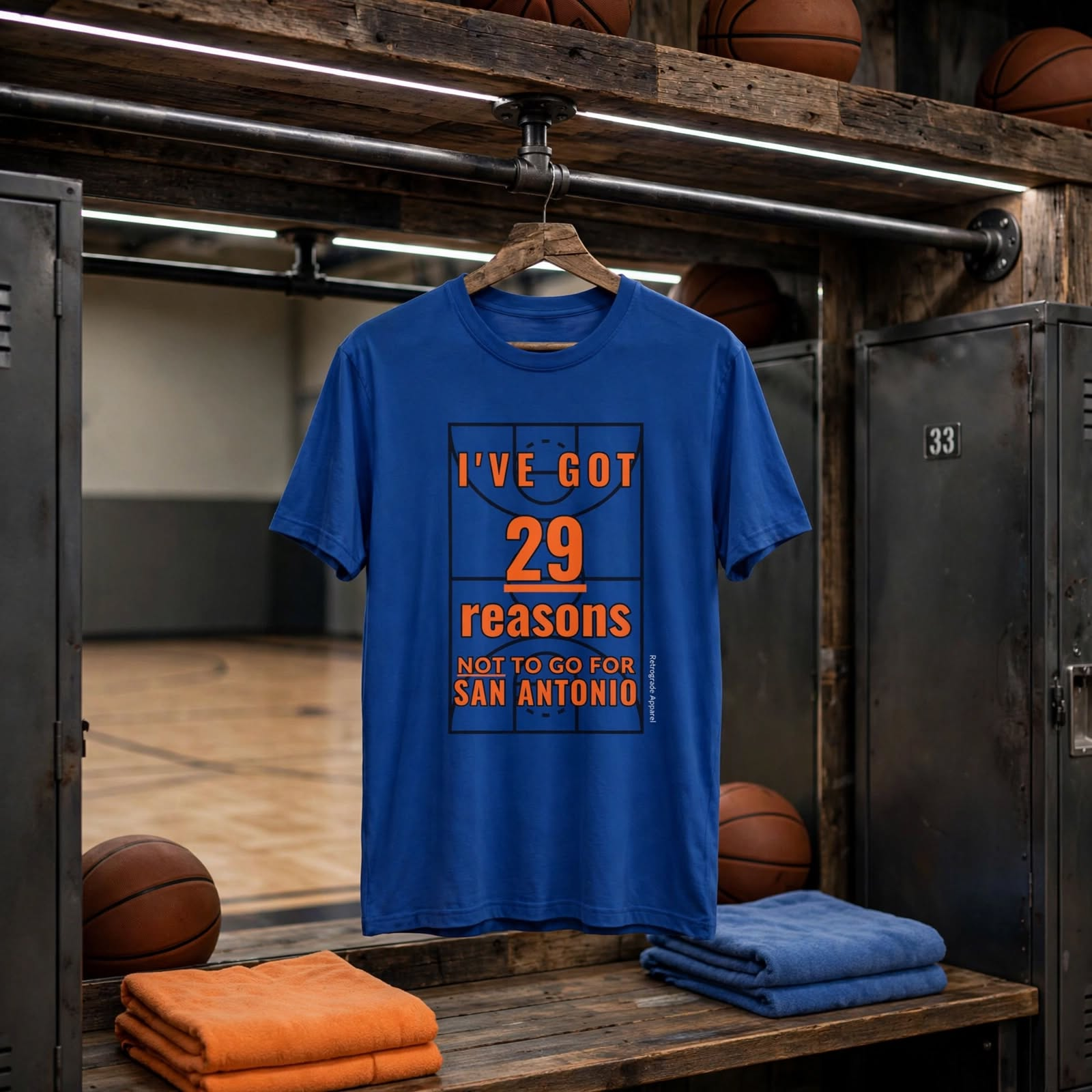 I've got 29 reasons not to go for San Antonio