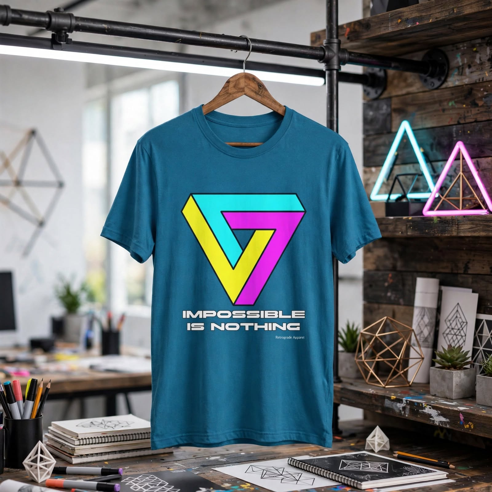 Impossible is Nothing, Retrograde Apparel Graphic Tee, Inspirational