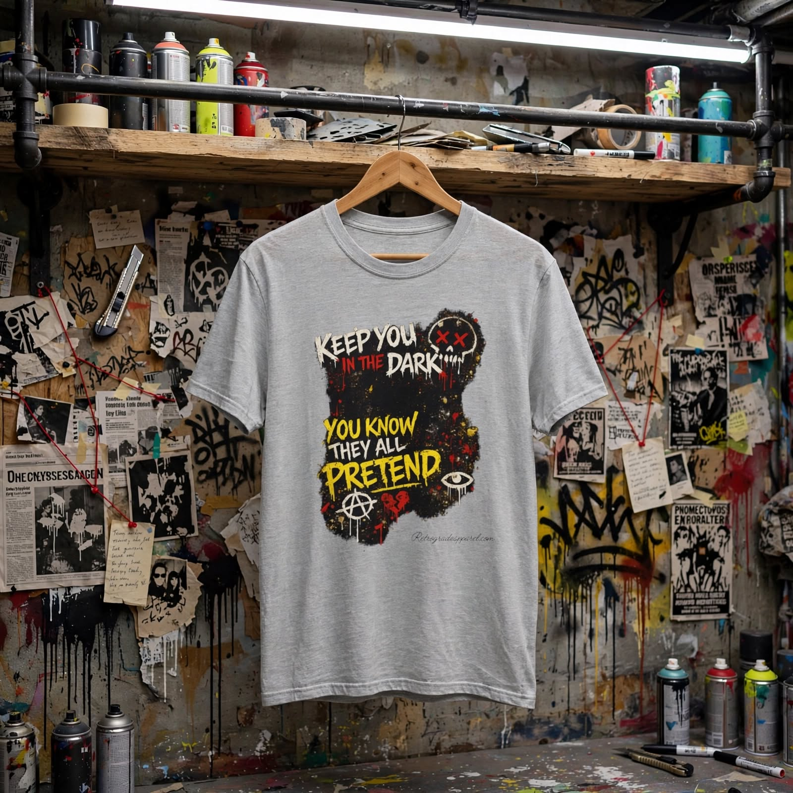 They All Pretend T-Shirt, Cozy Unisex Graphic Tee