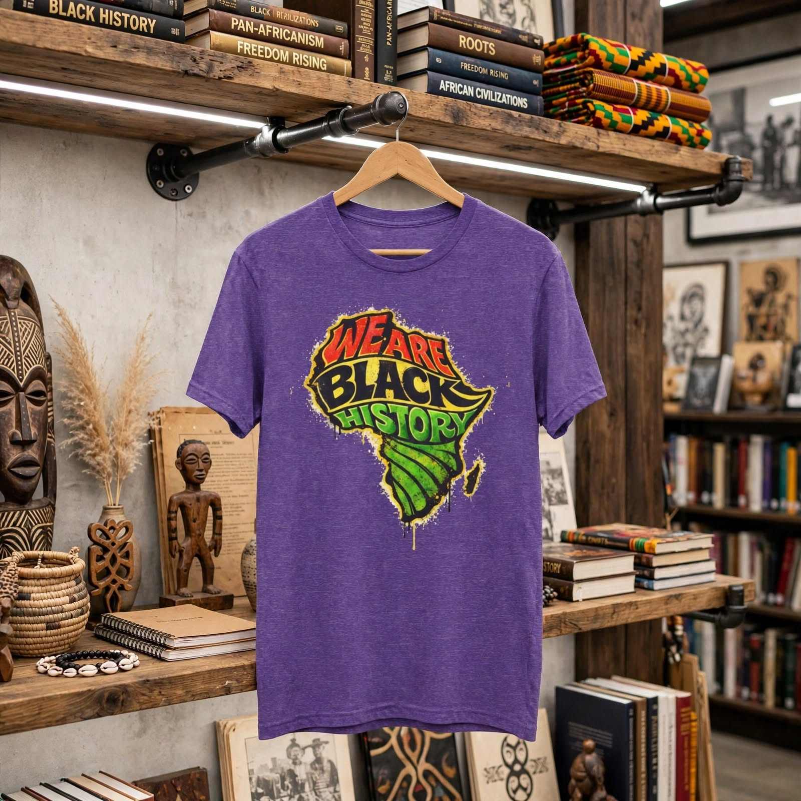 We Are Black History T-Shirt, Cozy Unisex Graphic Tee – Sport Grey, S