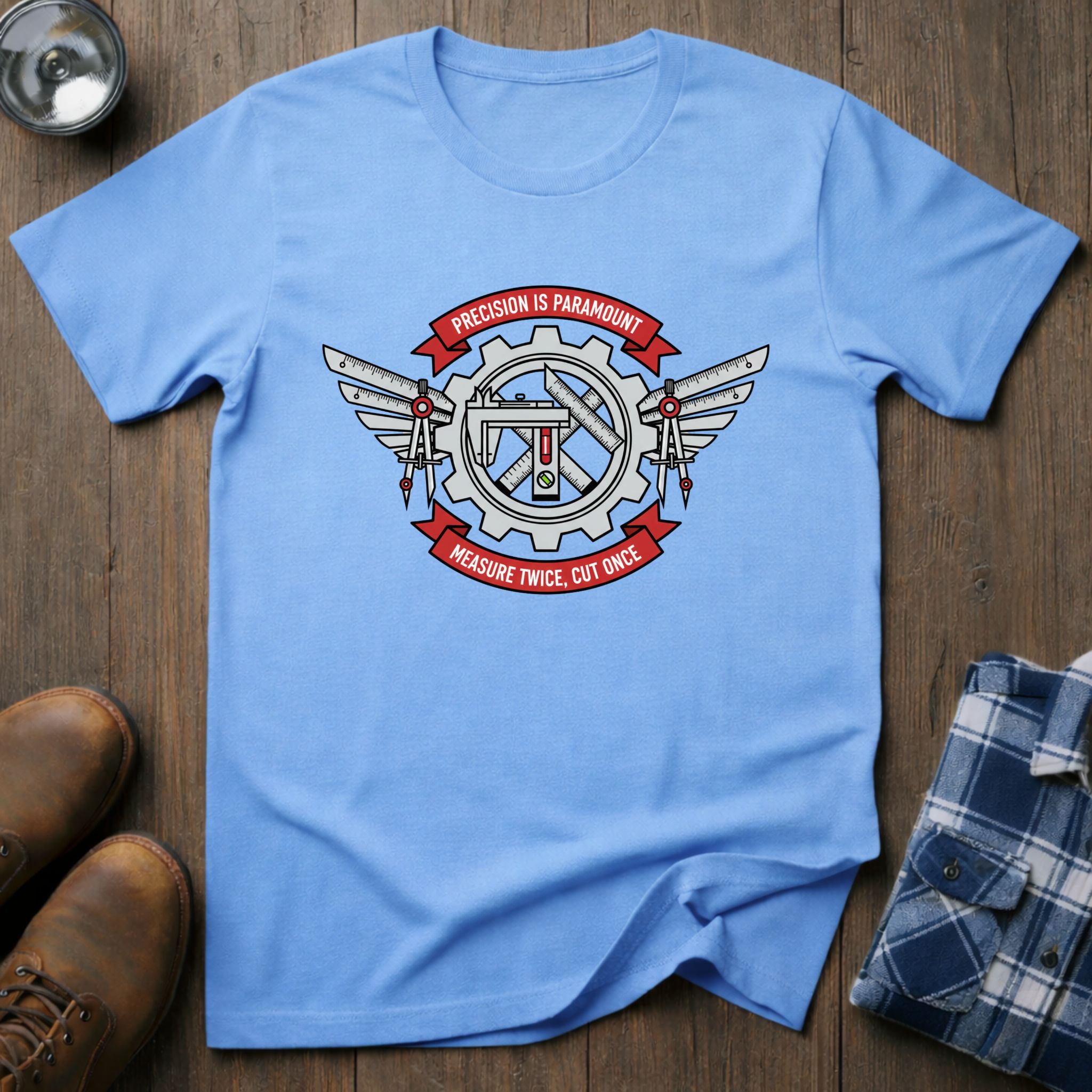 Precision is Paramount, woodworking T-shirt